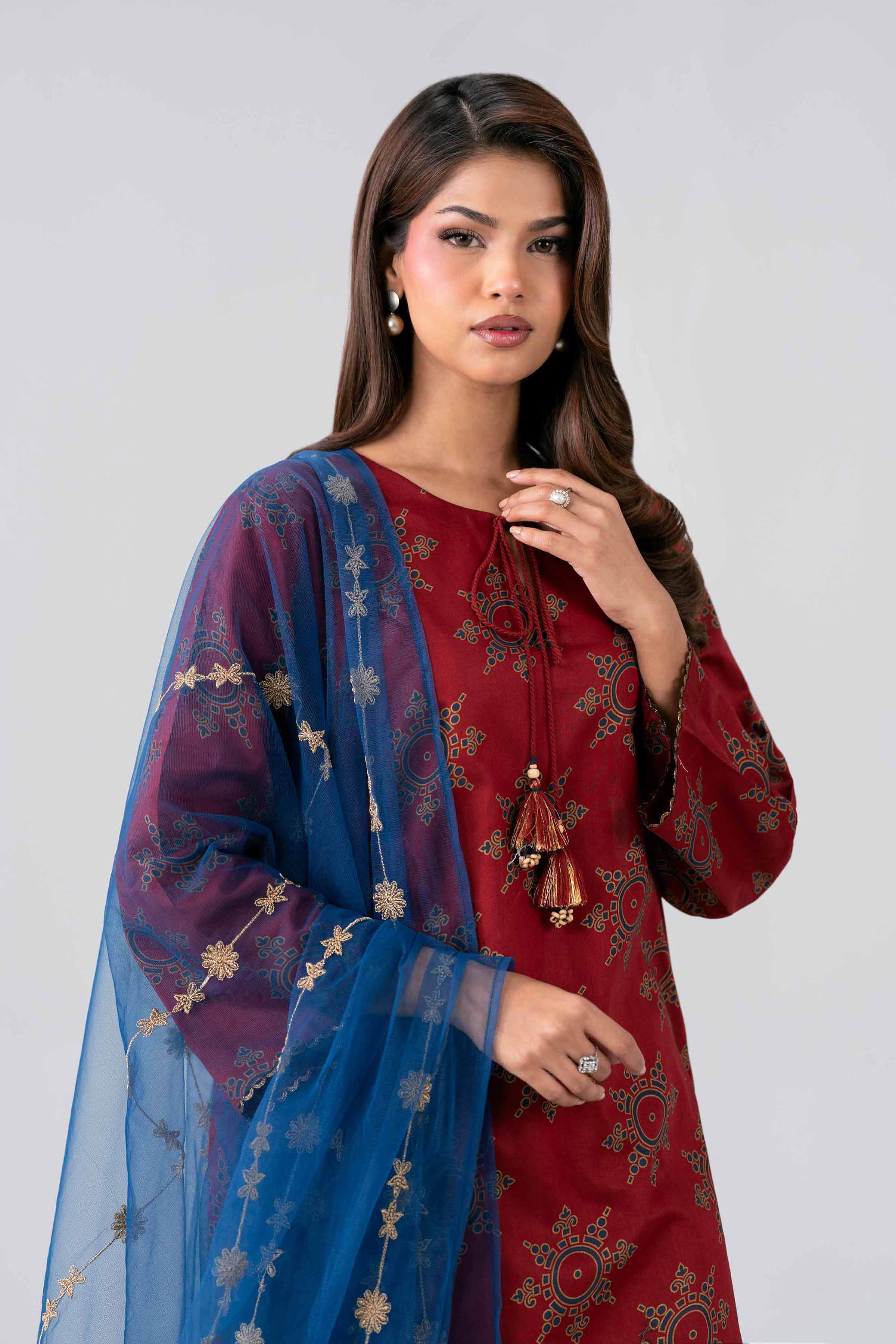 2 Piece - Embroidered Suit - PE26-440