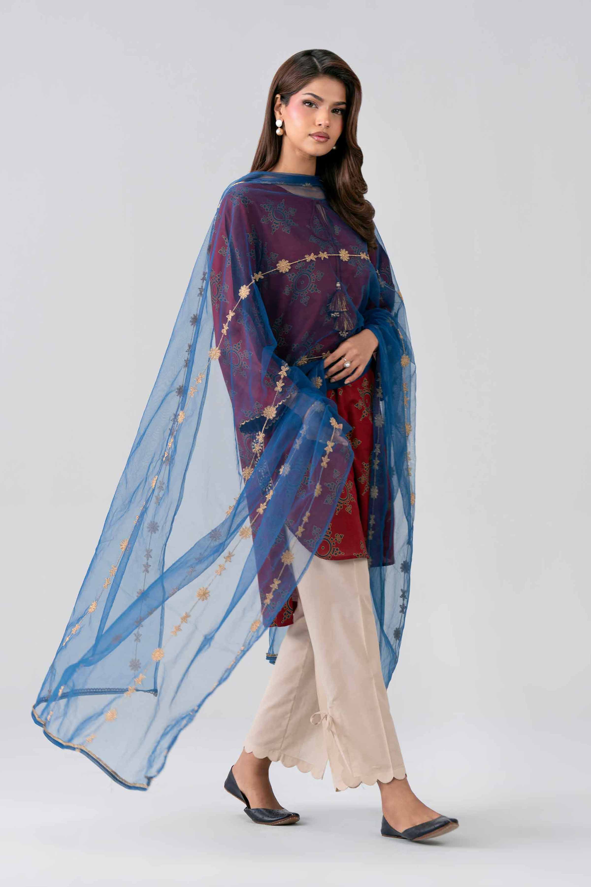 2 Piece - Embroidered Suit - PE26-440