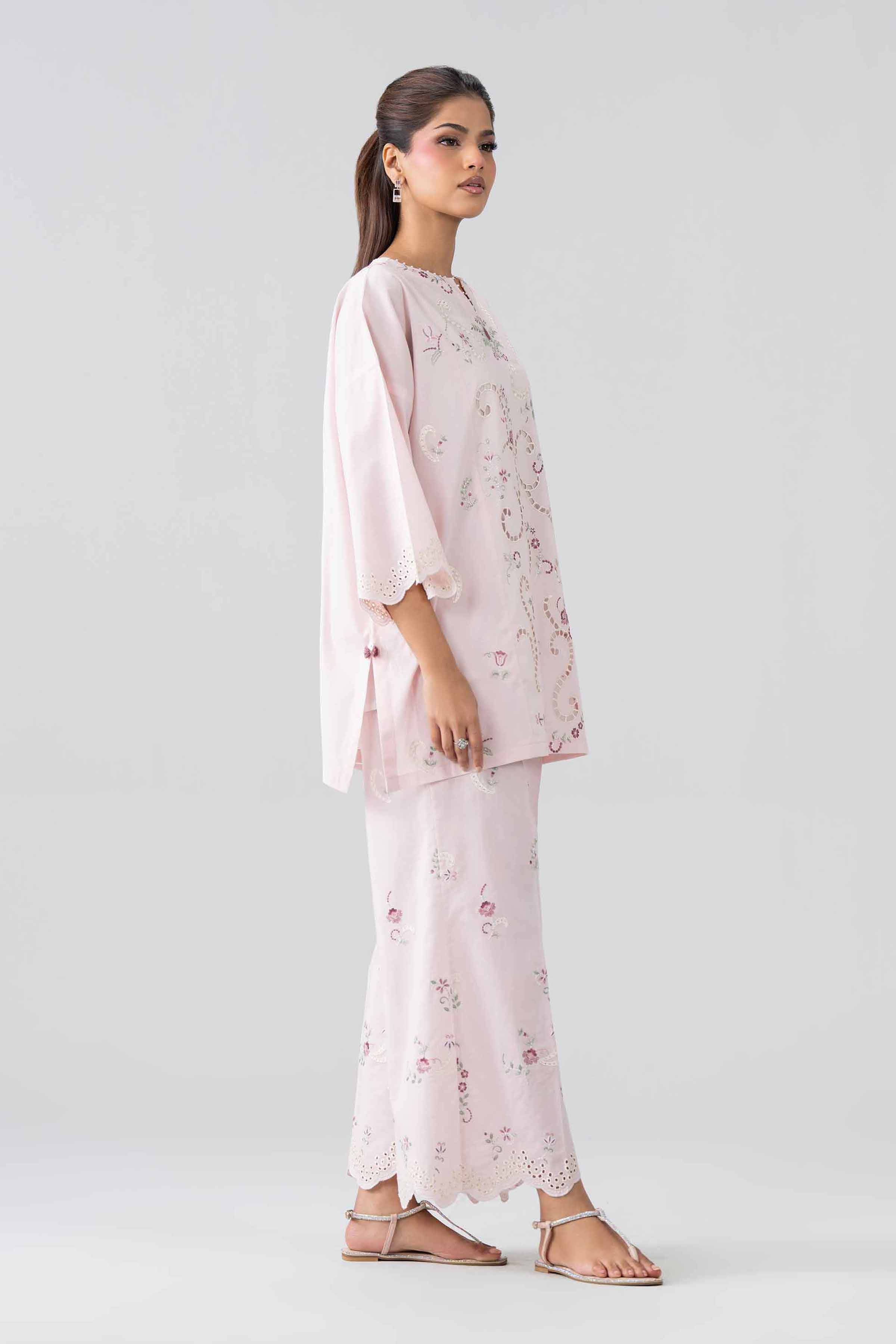 2 Piece - Embroidered Suit - PE26-453