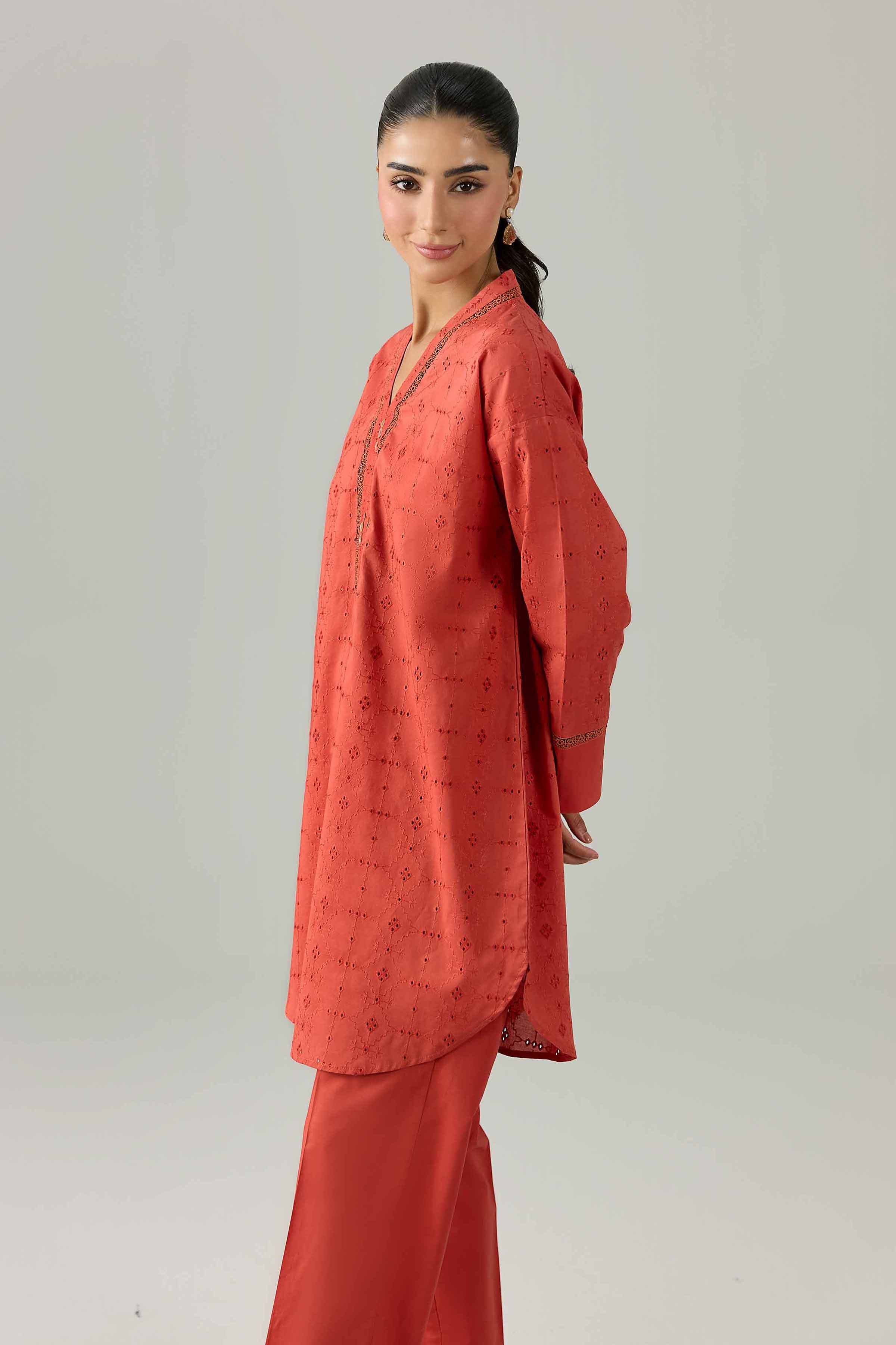 2 Piece - Embroidered Suit - PE26-468