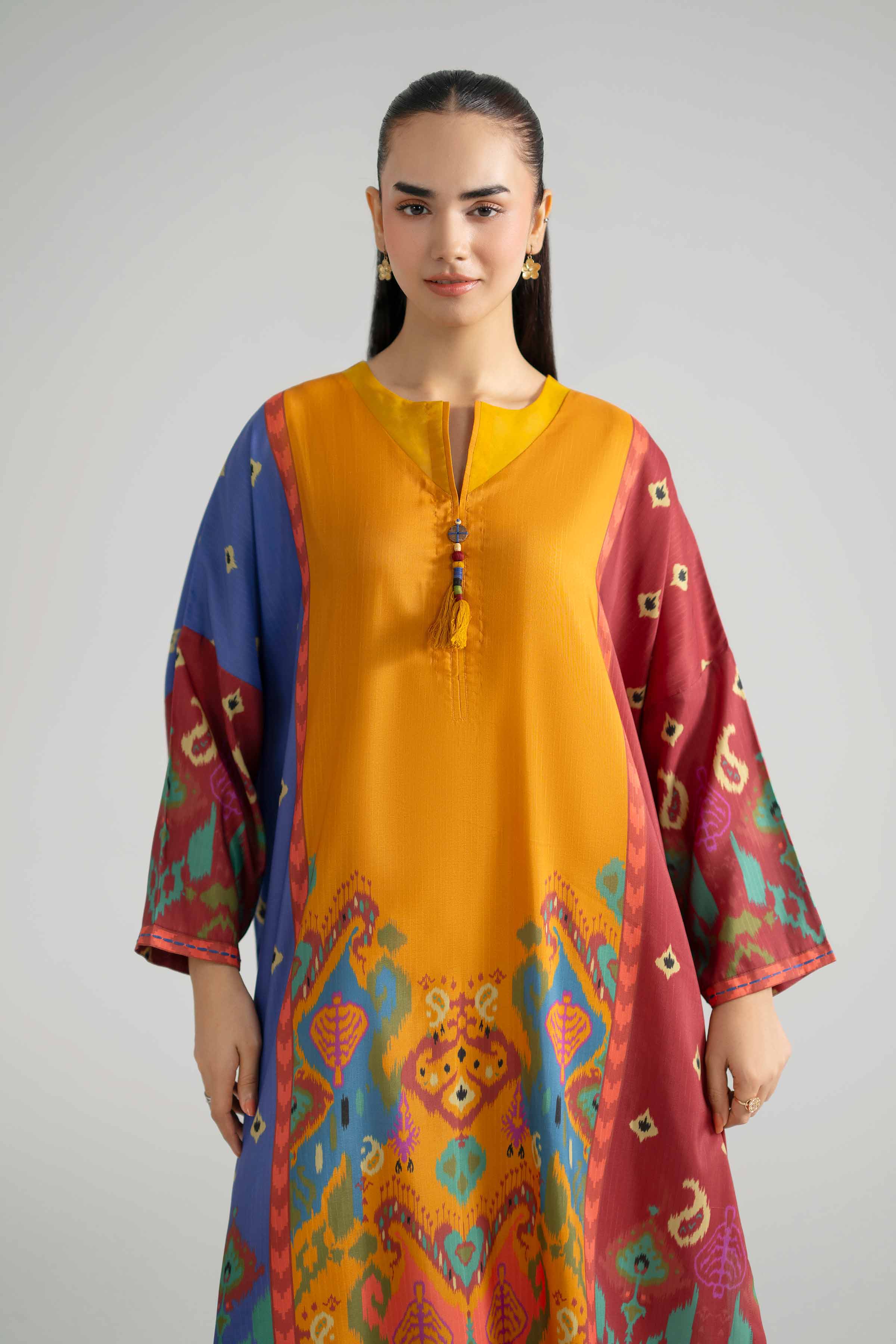 2 Piece - Printed Suit - PE26-481 Multi Linen 2PC Printed READY TO WEAR