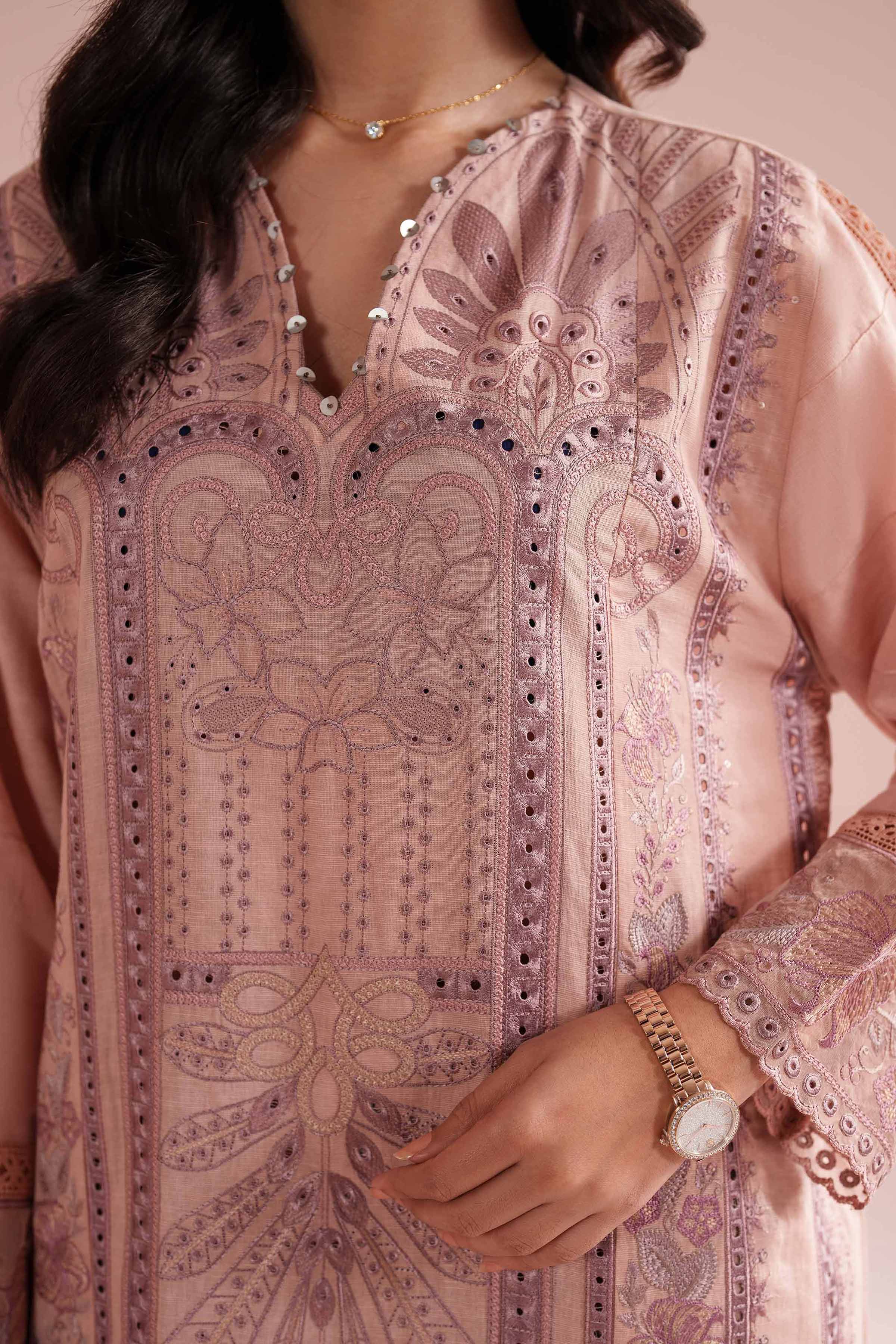 2 Piece - Embroidered Suit - PE26-51