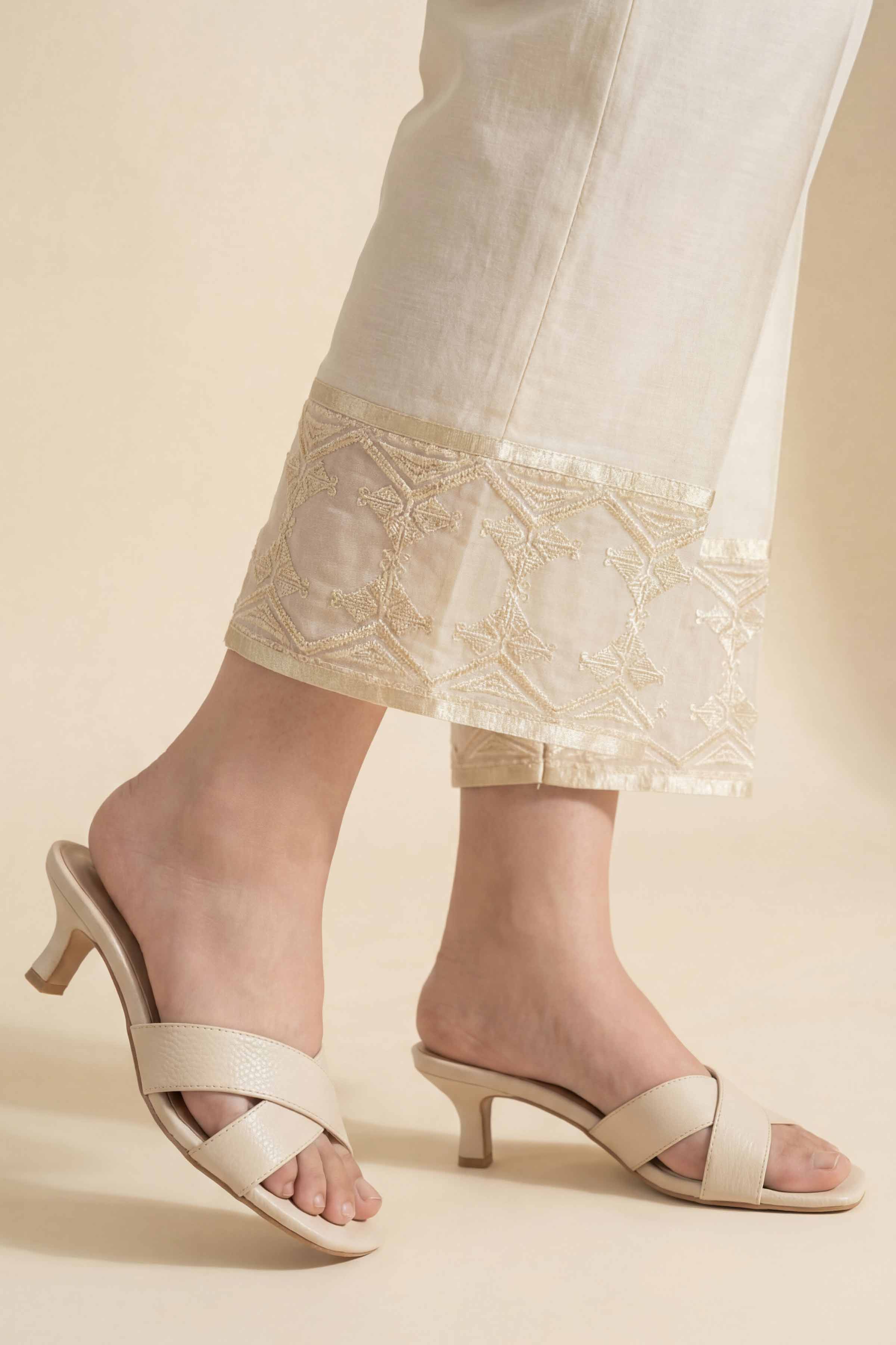 Embroidered Trousers - PE26-632