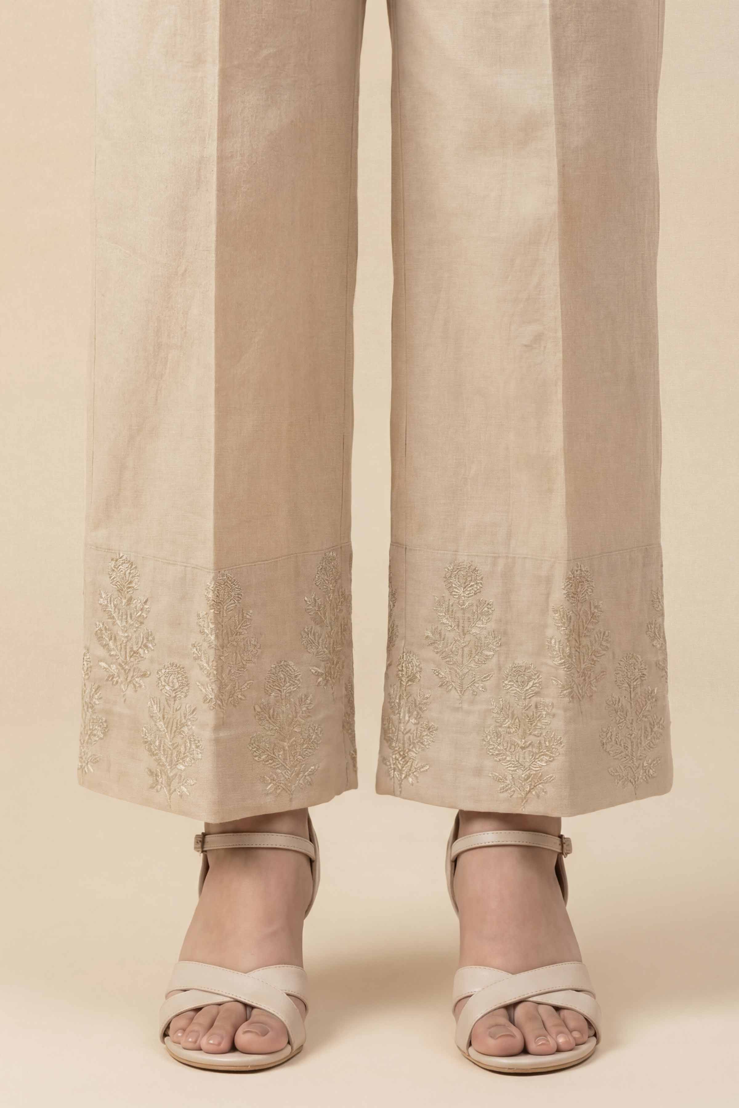Embroidered Trousers - PE26-640