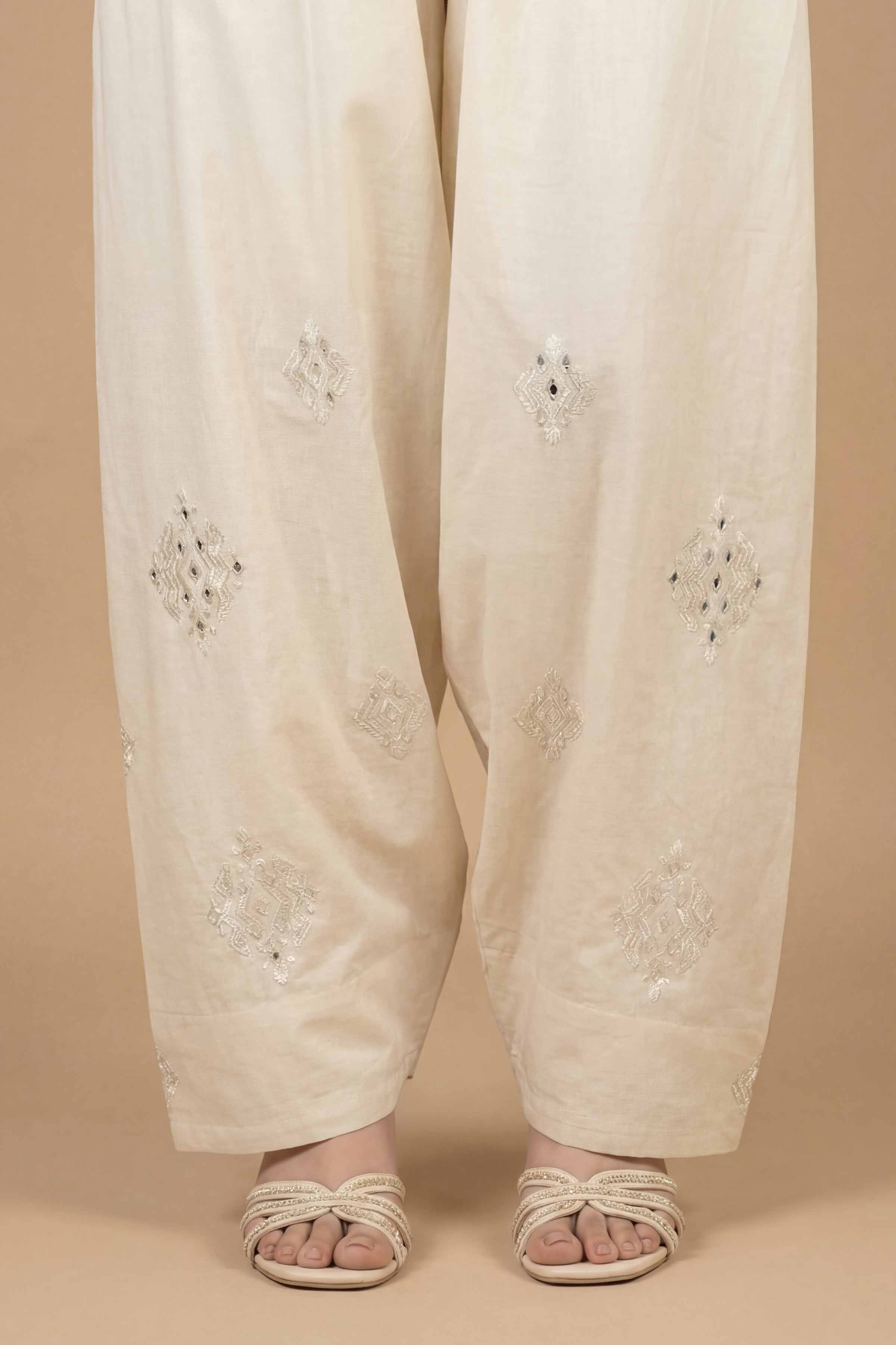 Embroidered Shalwar - PE26-662