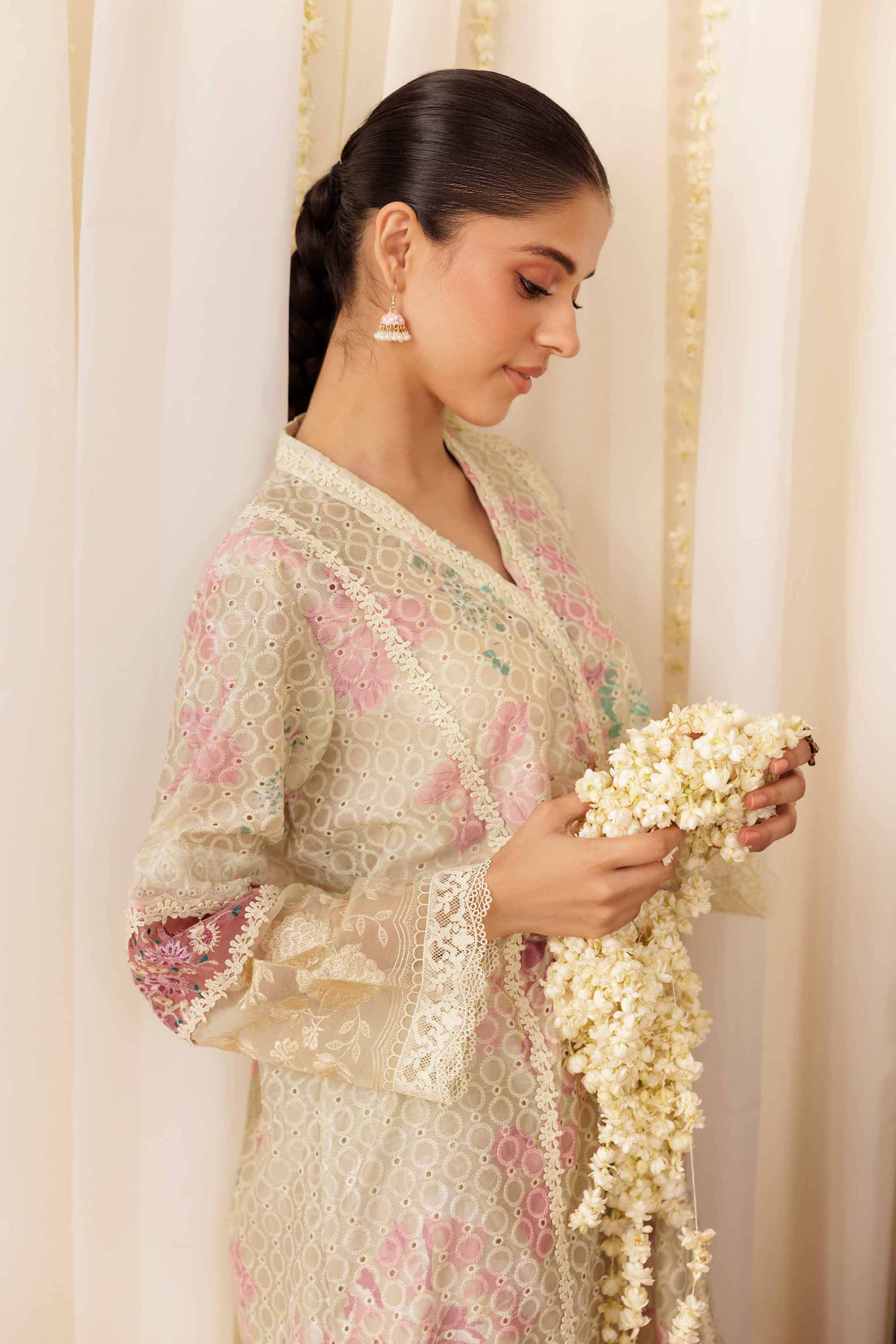 2 Piece - Embroidered Suit - PFE25-06