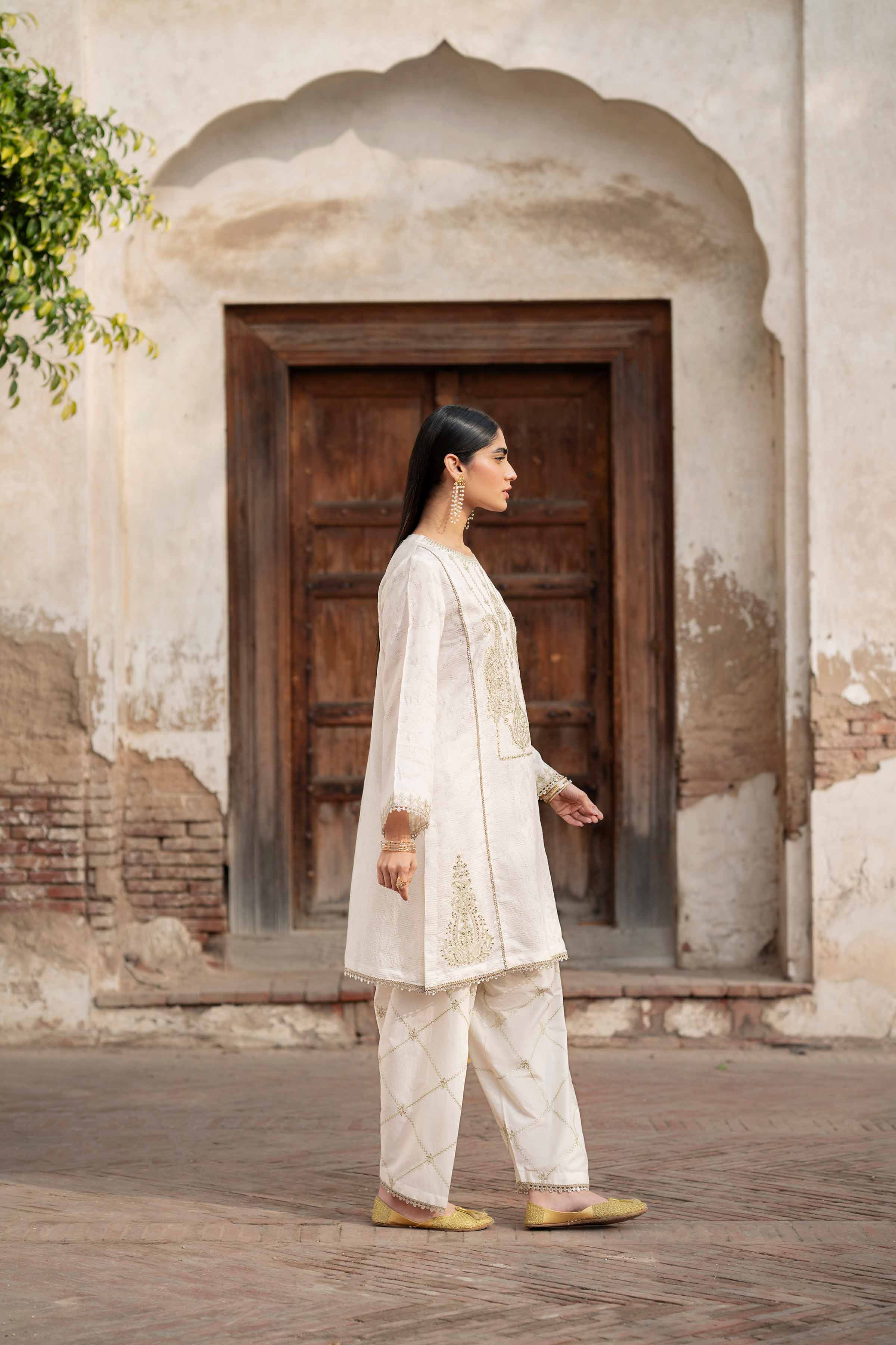 2 Piece - Embroidered Suit - PFE25-10