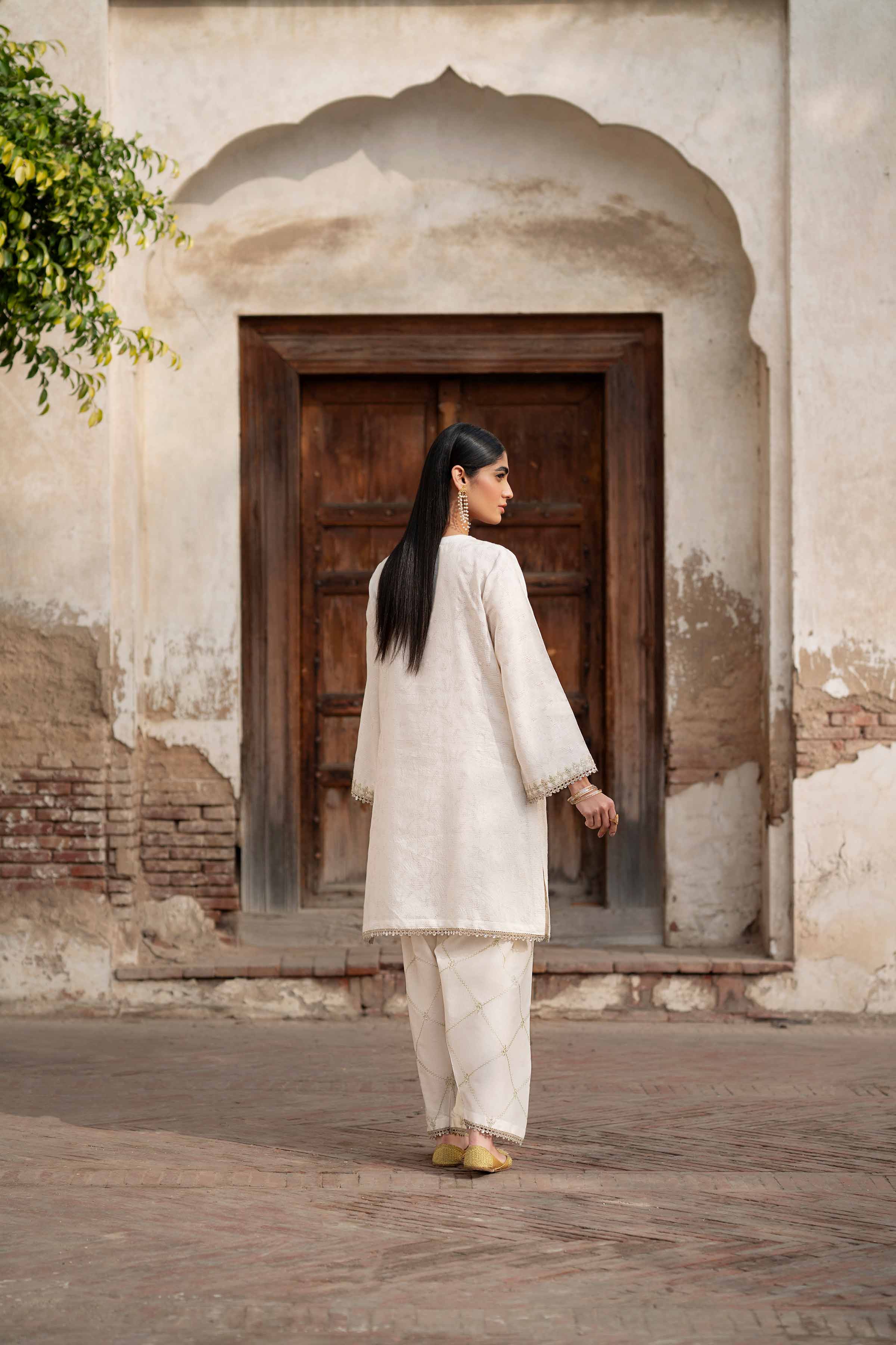 2 Piece - Embroidered Suit - PFE25-10