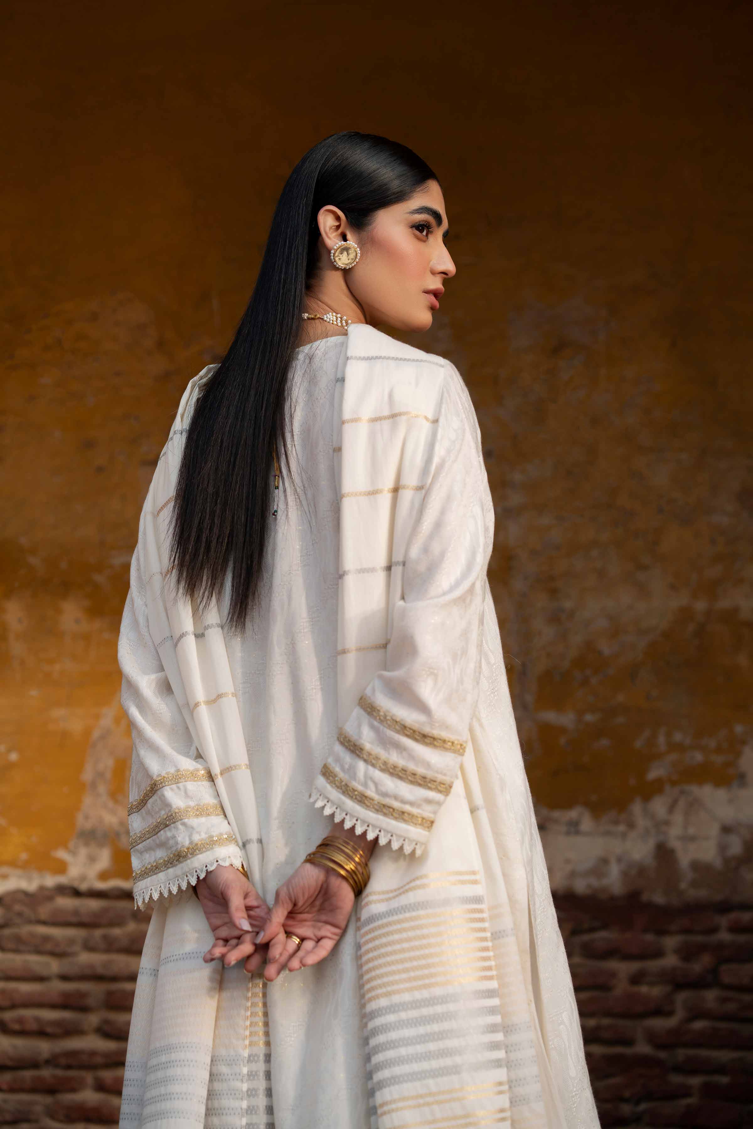 3 Piece - Embroidered Suit - PFE25-12