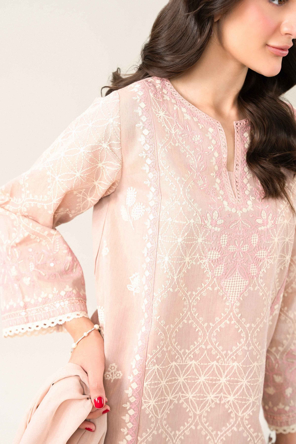 3 Piece - Embroidered Suit - PFE26-41-for Women - Pret Collection | Nishat UAE | Shop Online
