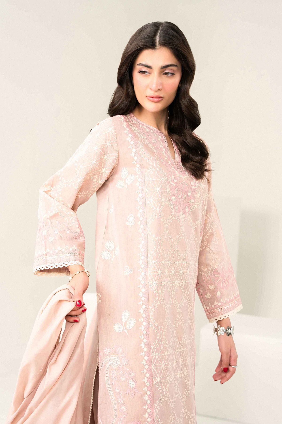 3 Piece - Embroidered Suit - PFE26-41-for Women - Pret Collection | Nishat UAE | Shop Online