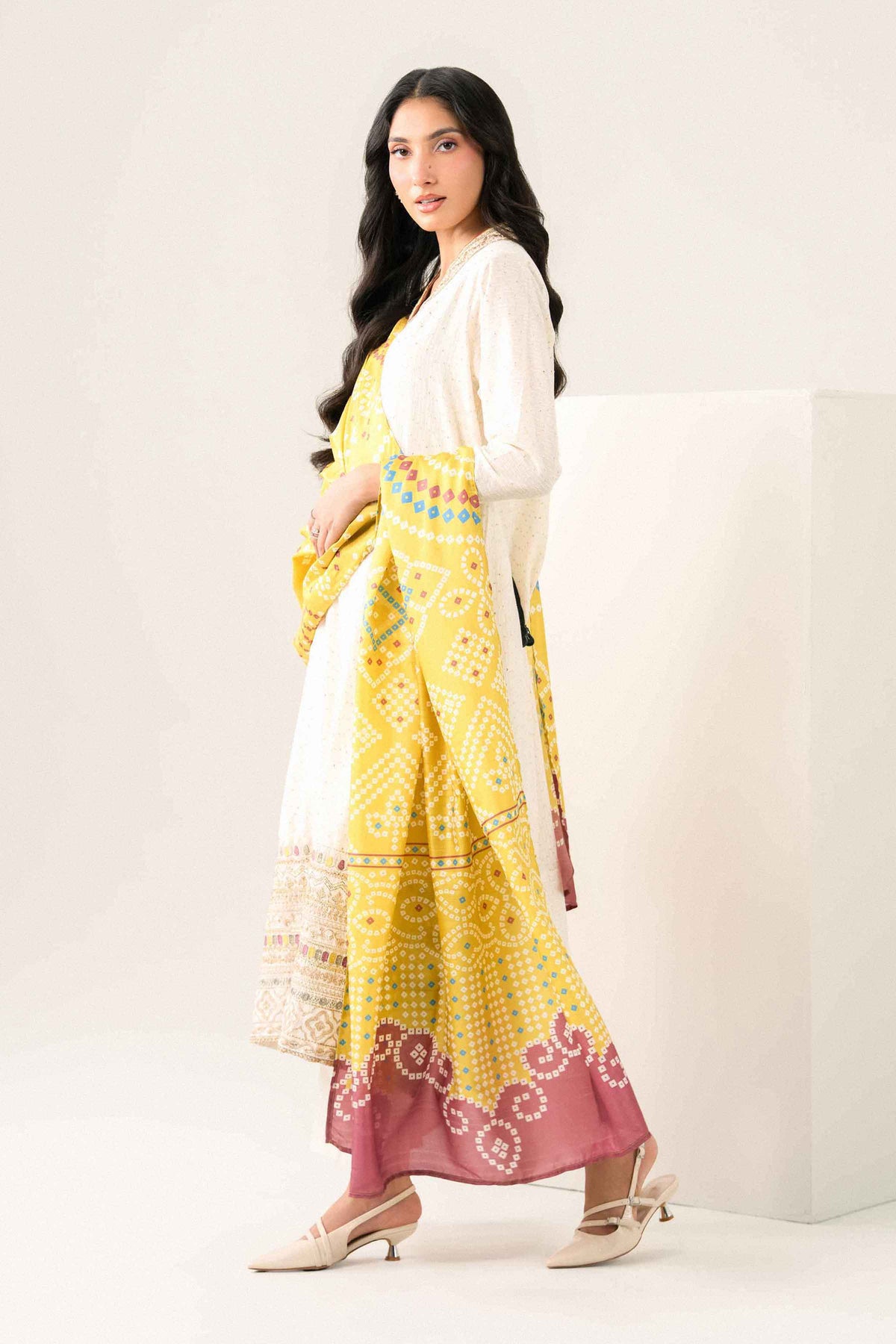 3 PIECE - PRINTED EMBROIDERED SUIT - PFE26-48 for Women - Pret Collection | Nishat UAE | Shop Online