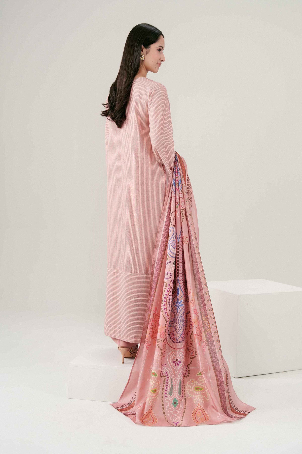 3 Piece - Embroidered Suit - PFE26-49 for Women - Pret Collection | Nishat UAE | Shop Online