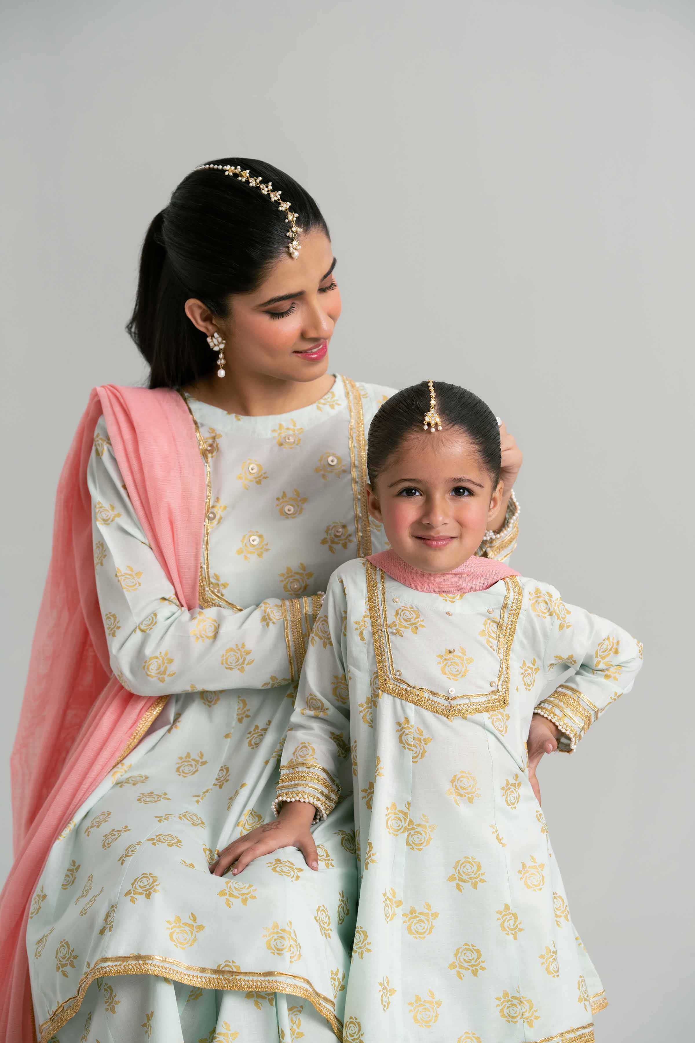 3 Piece - Printed Suit - PMD25-10 M