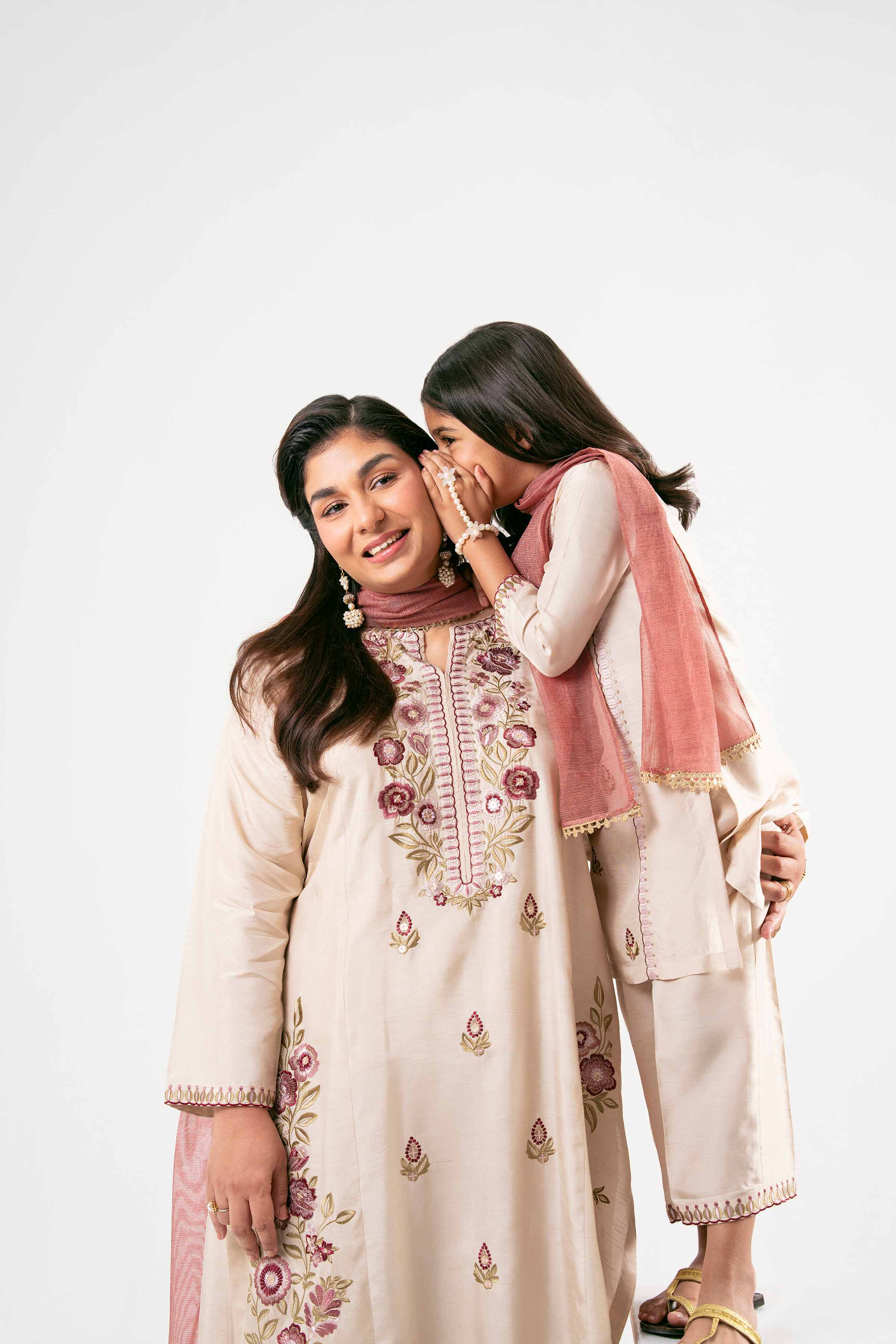 3 Piece - Embroidered Suit - PMD25-14 M