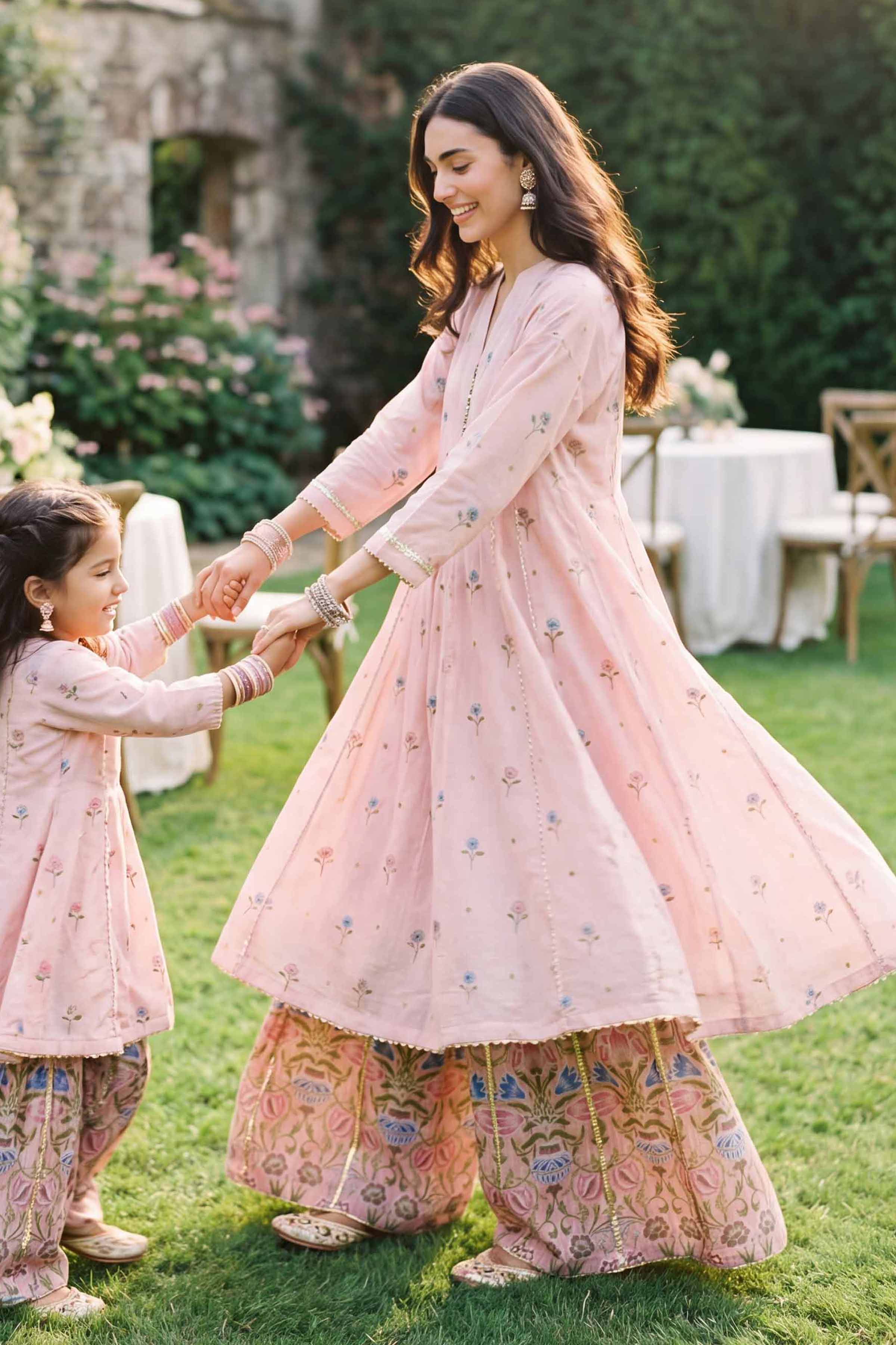 2 Piece - Printed Suit - PMD26-08 M Pink Lawn 2PC Printed