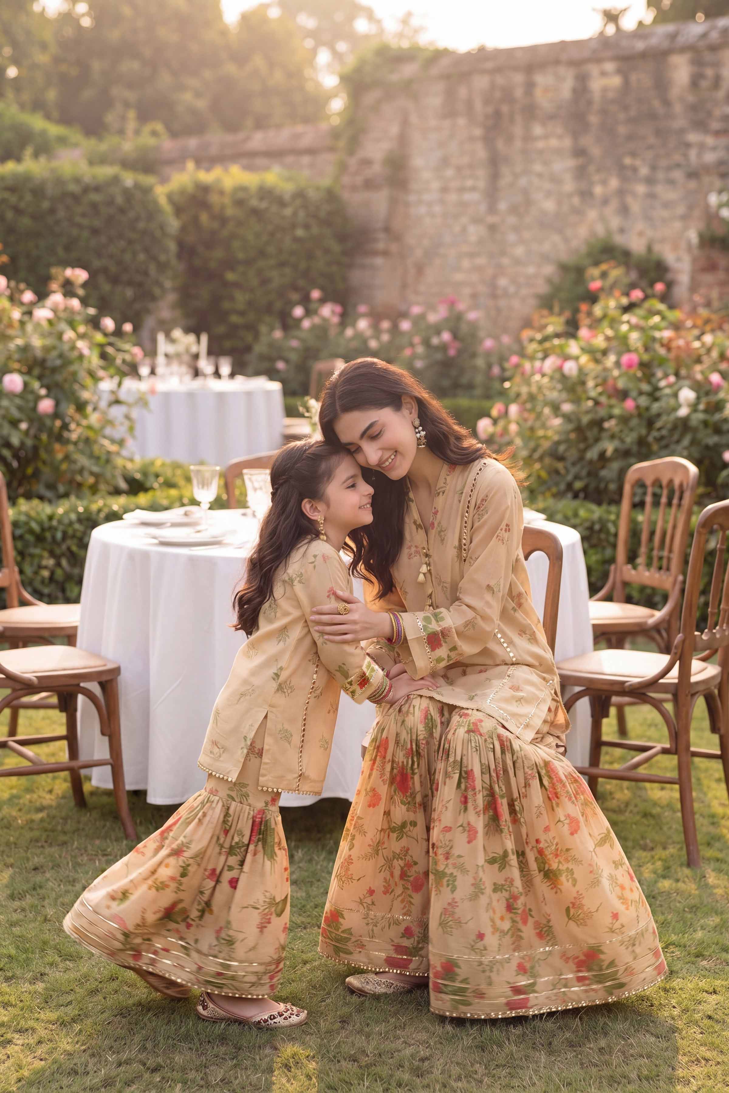 2 Piece - Printed Suit - PMD26-09 M