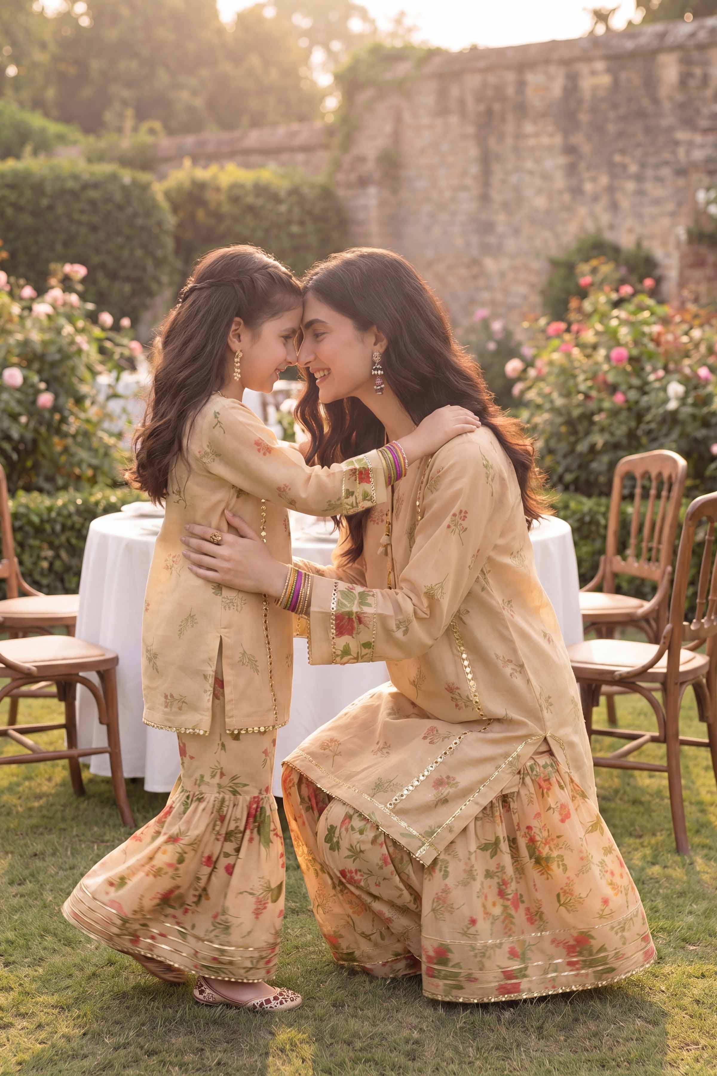 2 Piece - Printed Suit - PMD26-09 M