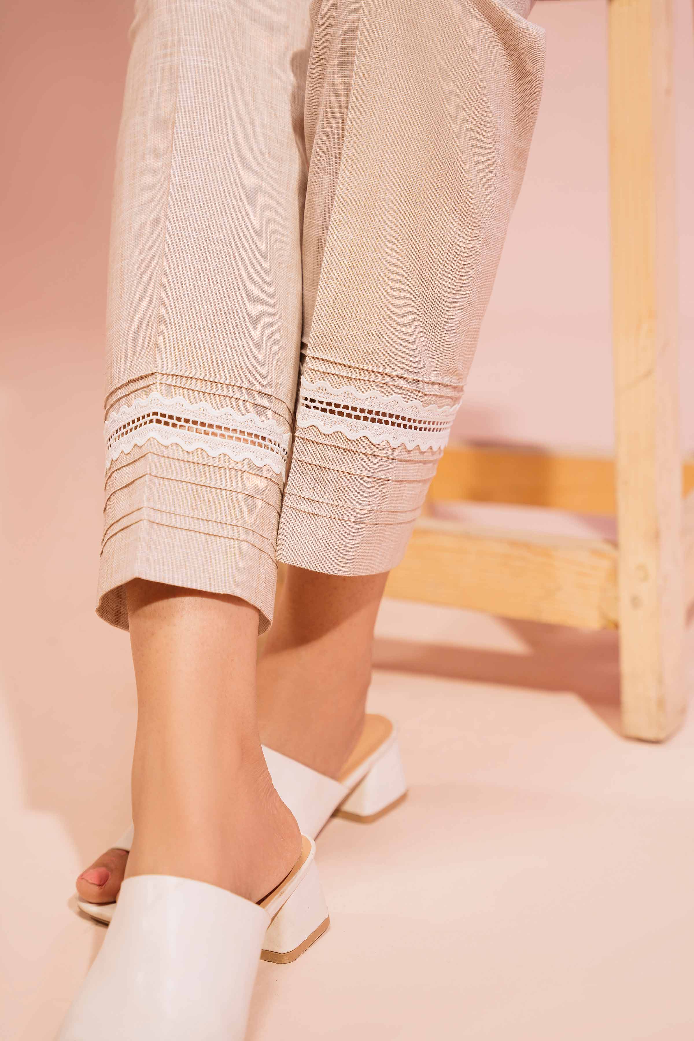 Nishat Linen UAE - Basic Trousers - PS23-239