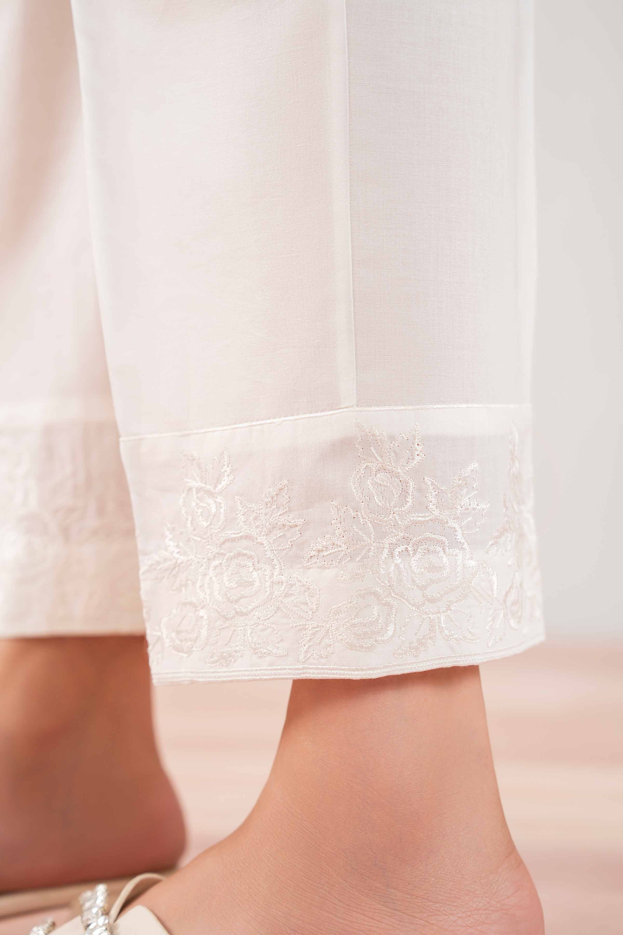 Embroidered Trousers - PS25-104