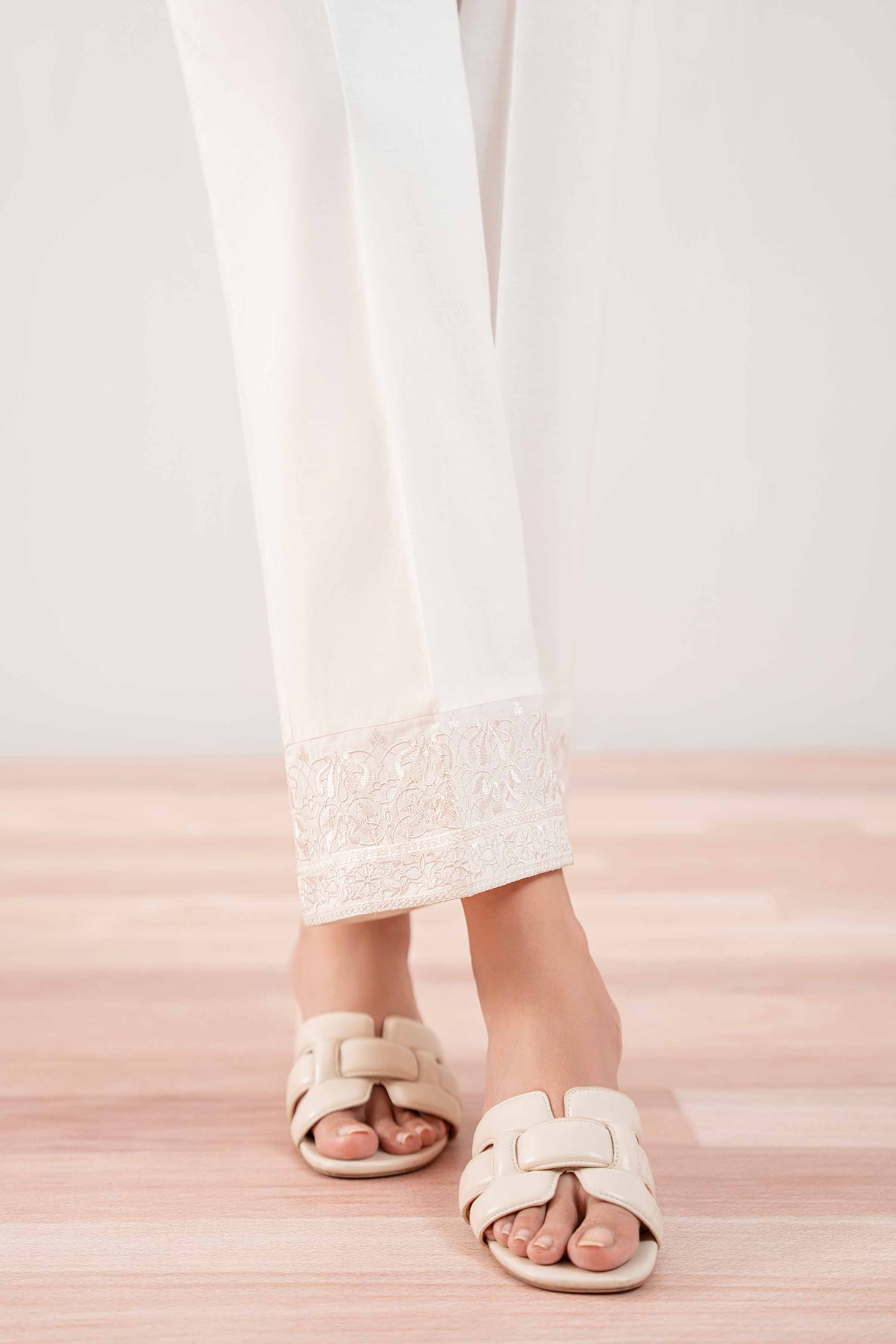 Embroidered Trousers - PS25-105