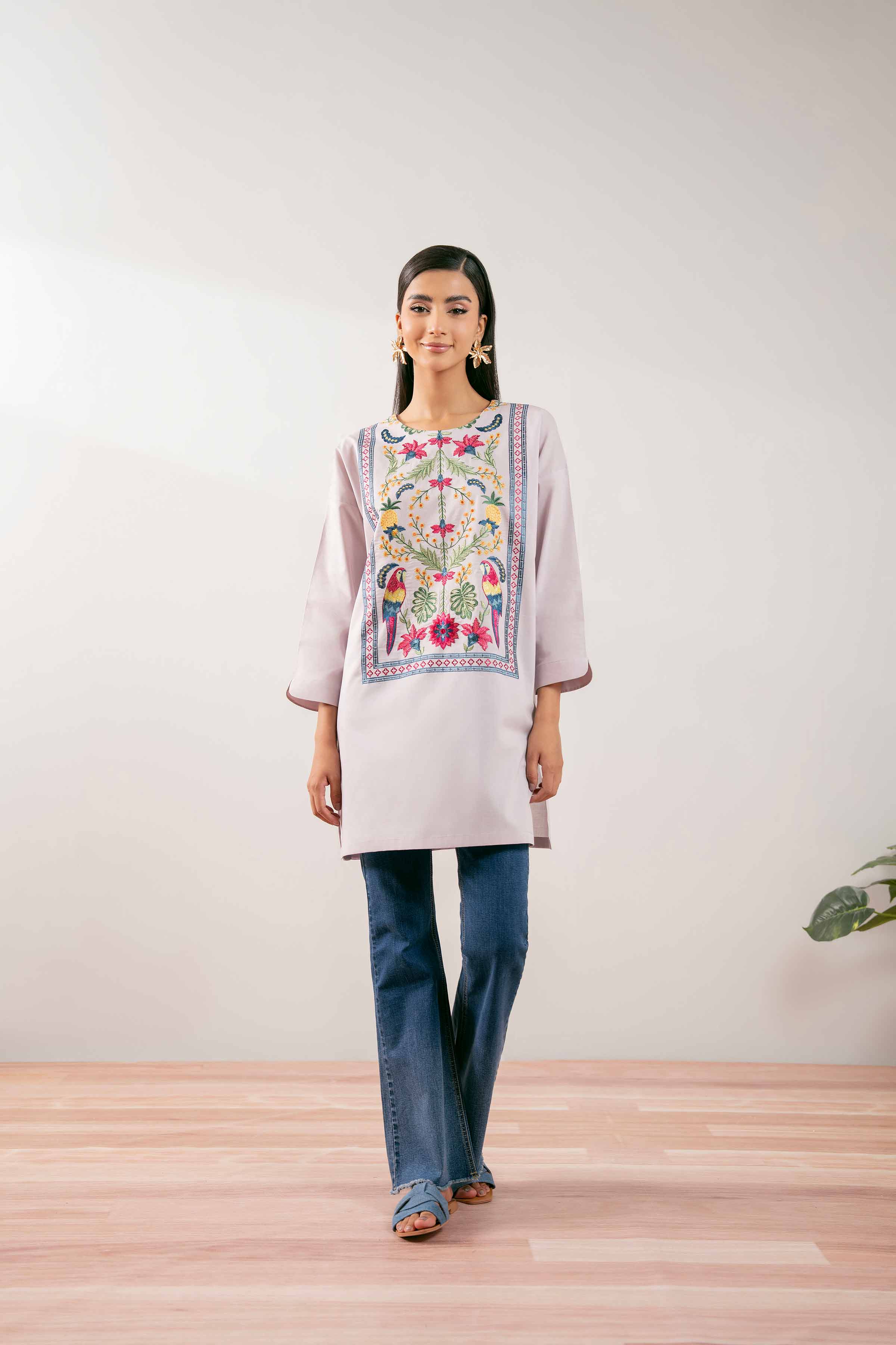 Embroidered Tunic - PS25-108