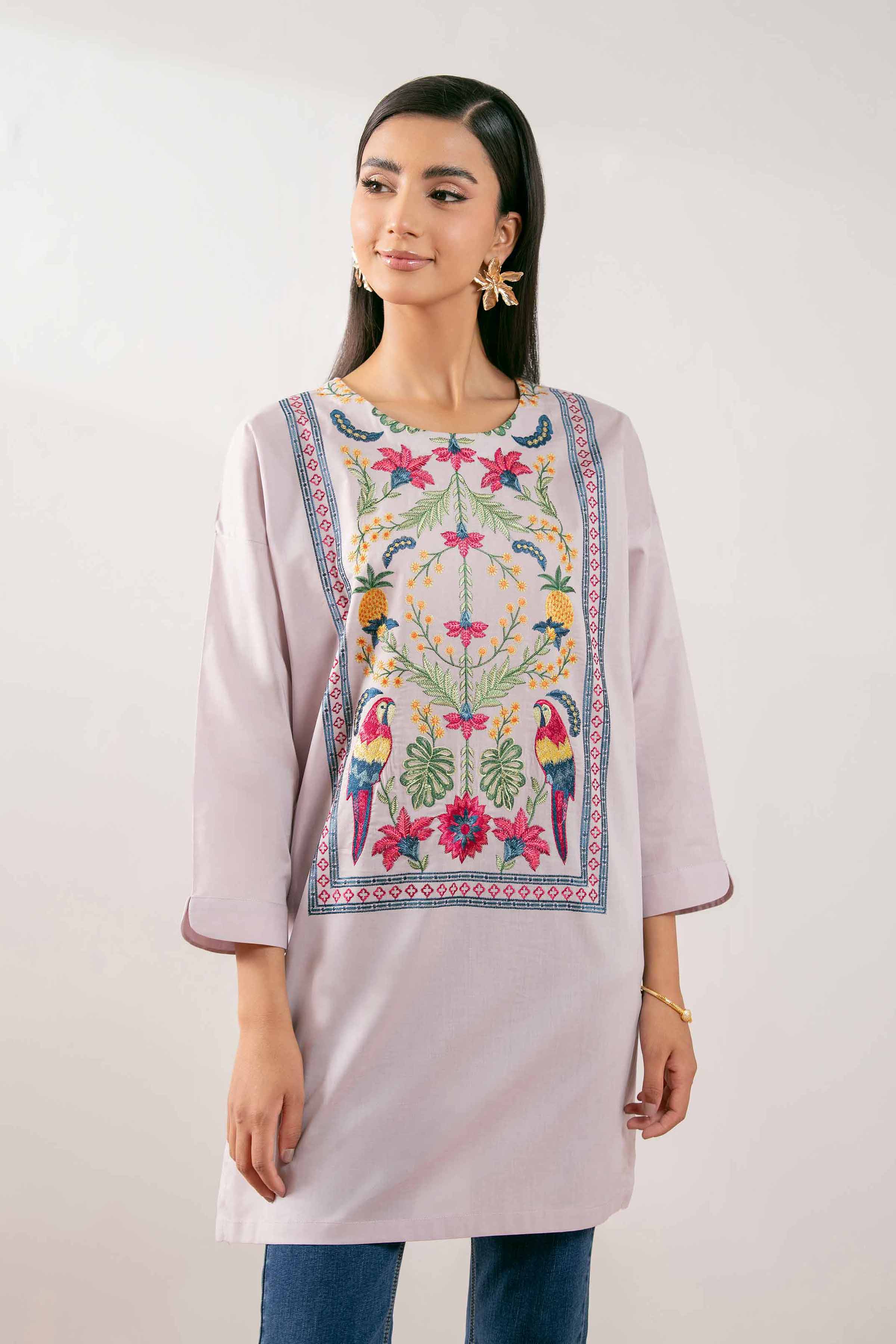 Embroidered Tunic - PS25-108