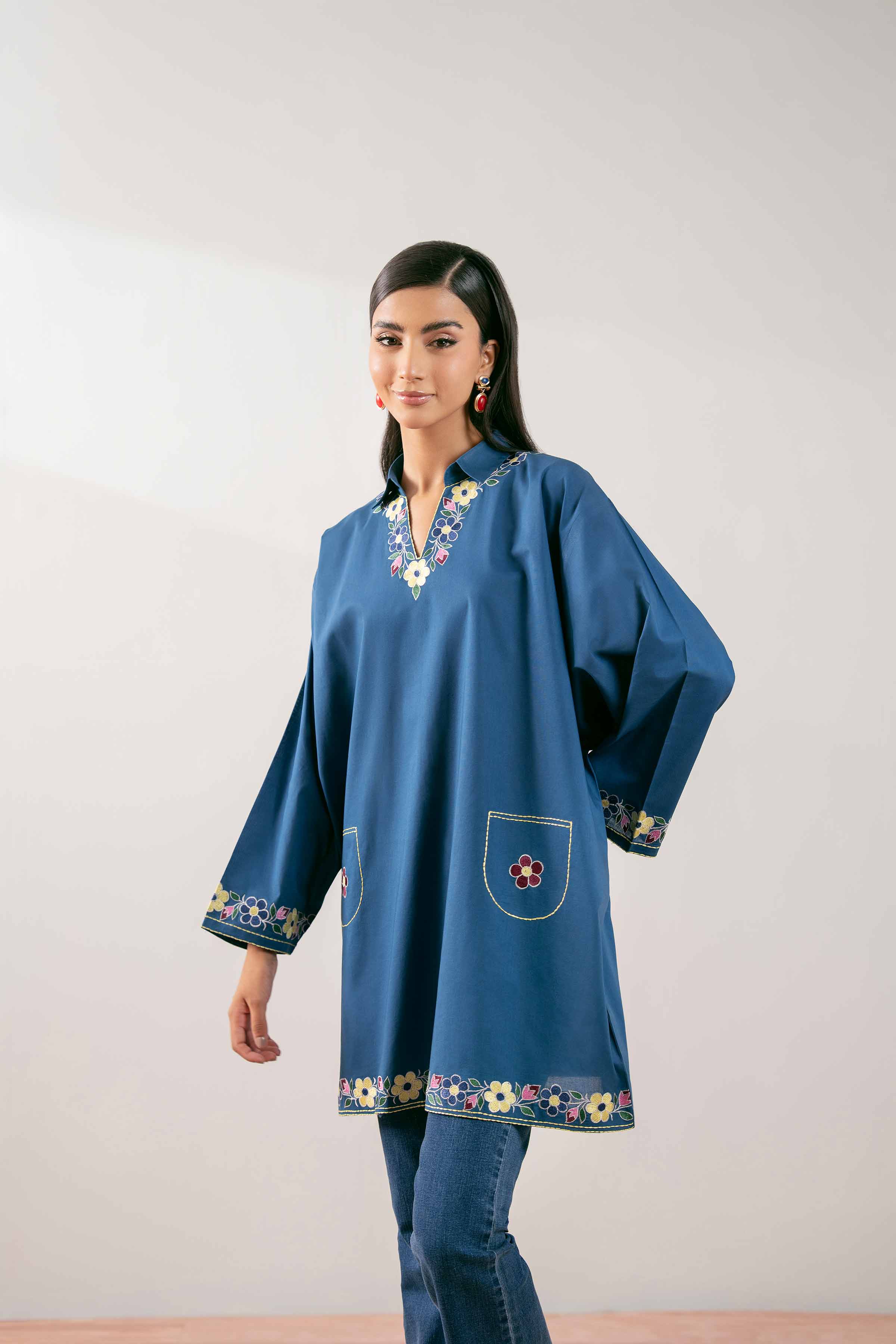 Embroidered Tunic - PS25-111