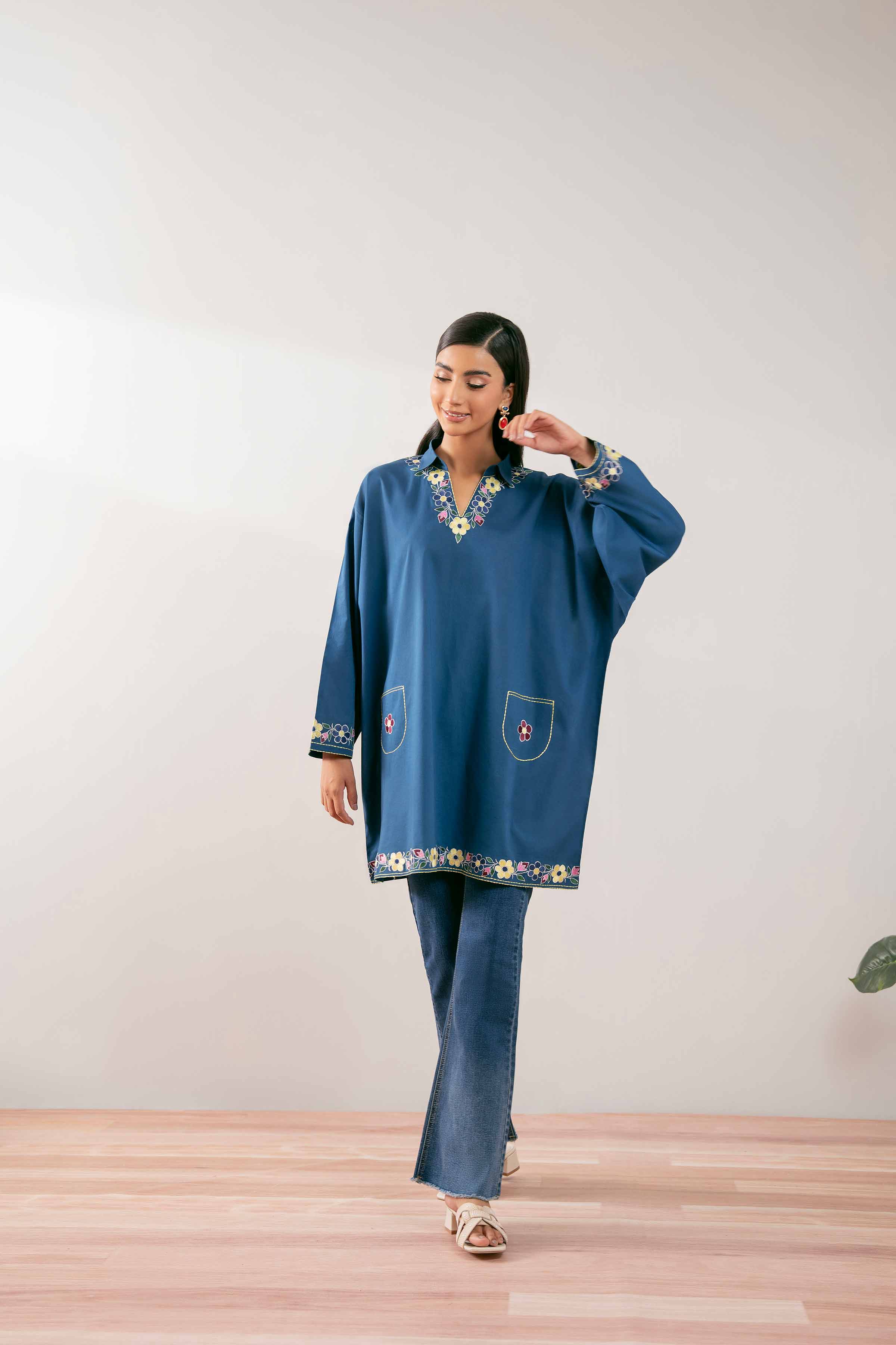 Embroidered Tunic - PS25-111
