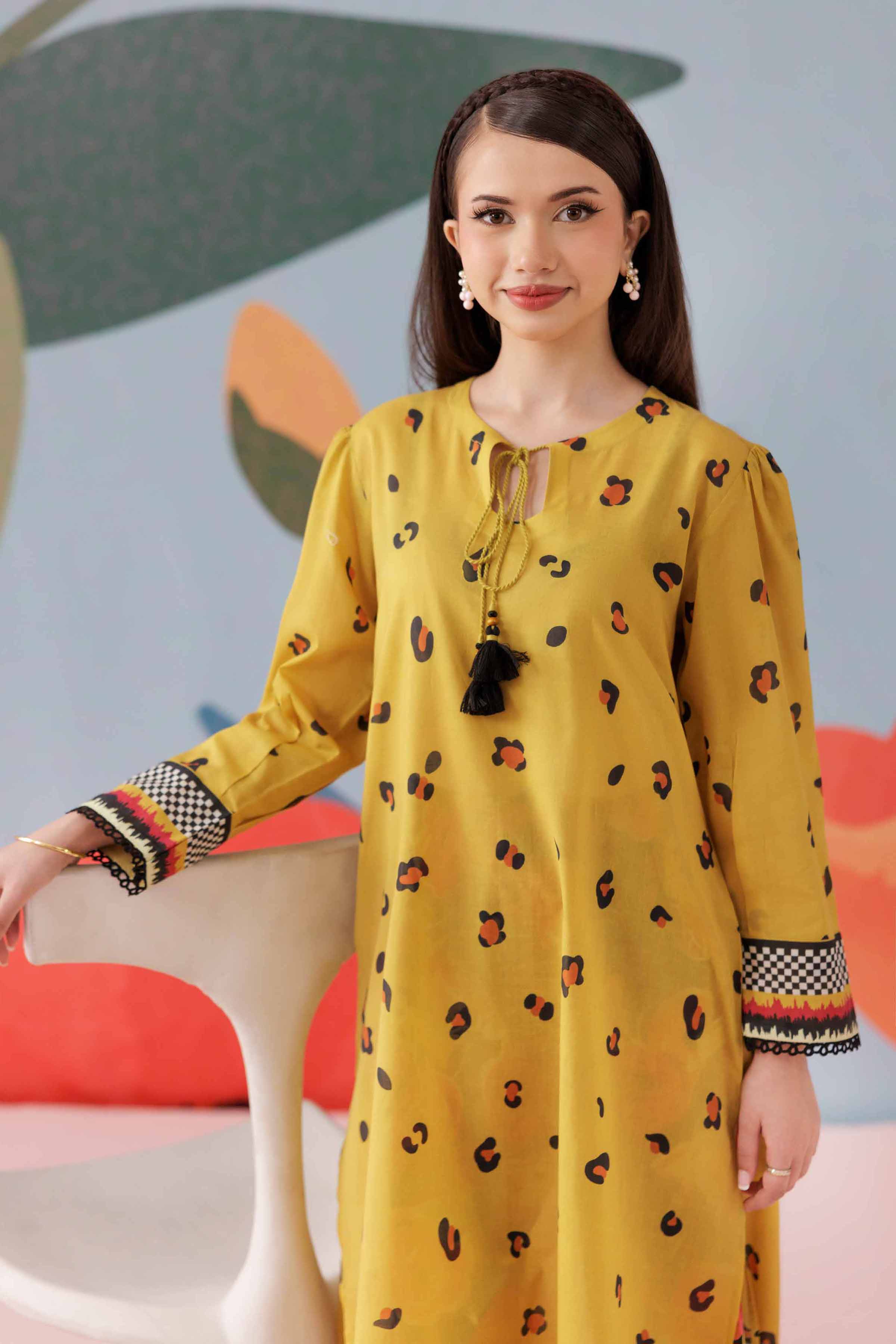2 Piece - Printed Suit - PS25-132