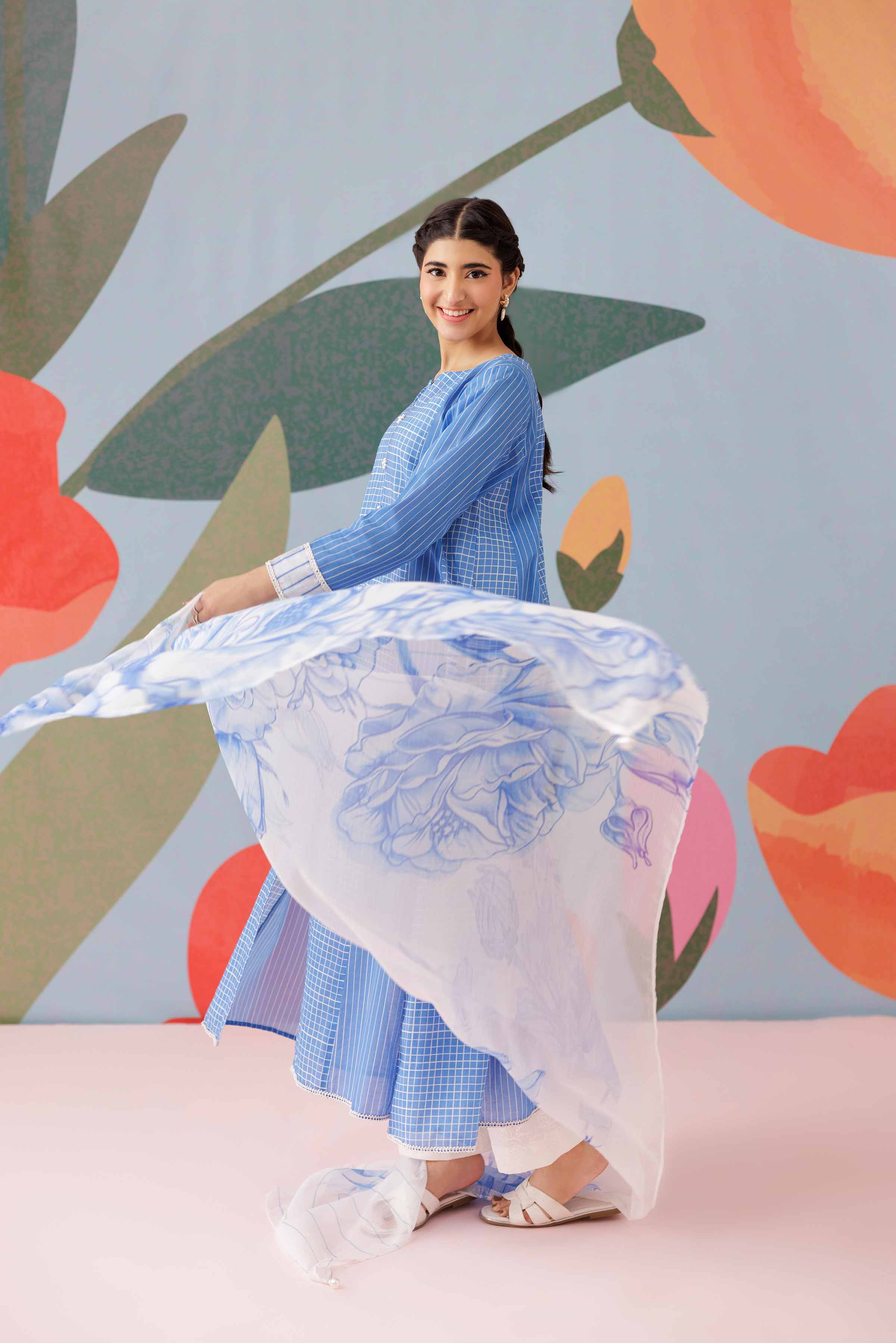 2 Piece - Printed Suit - PS25-155