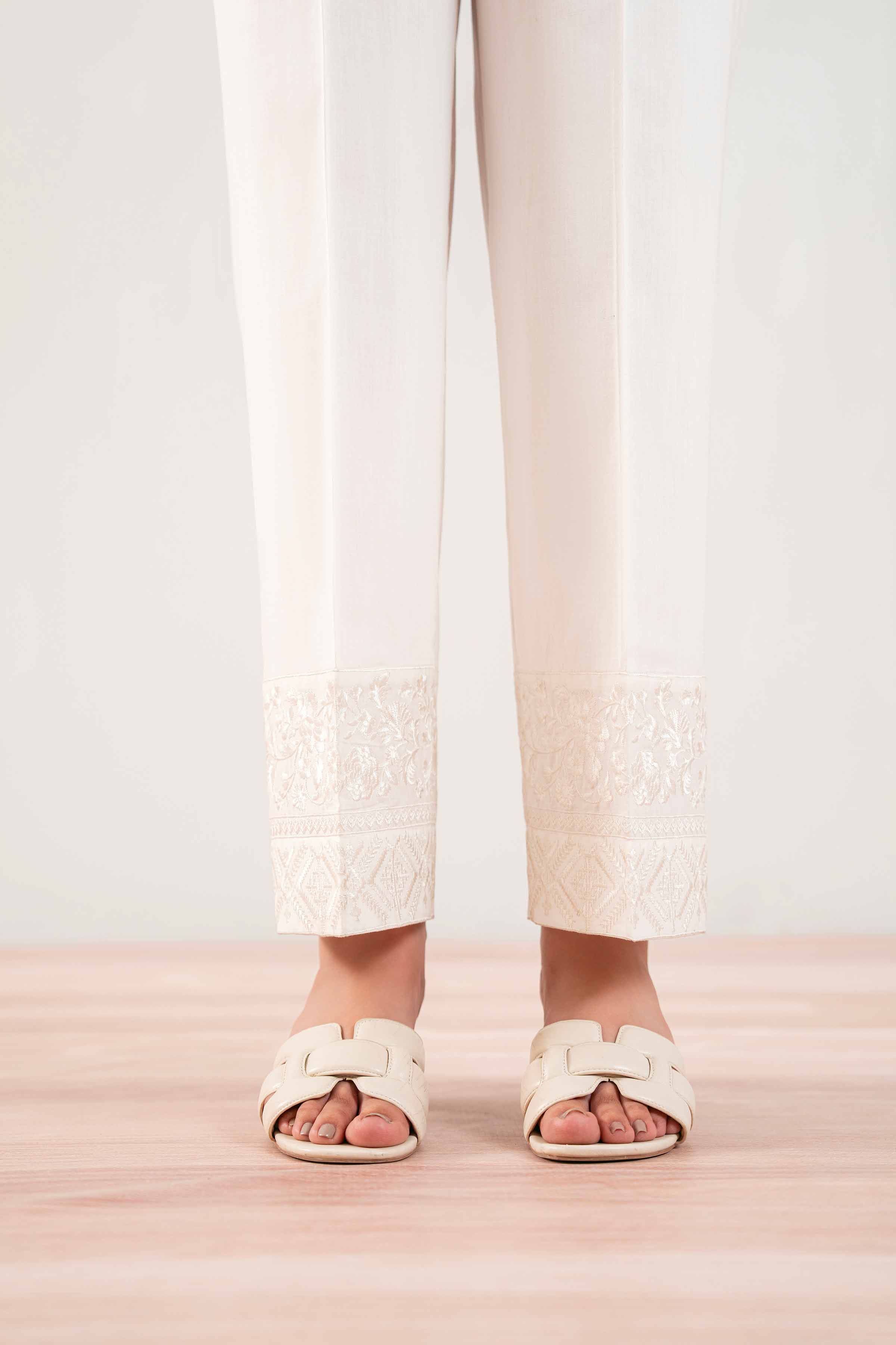 Embroidered Trousers - PS25-164