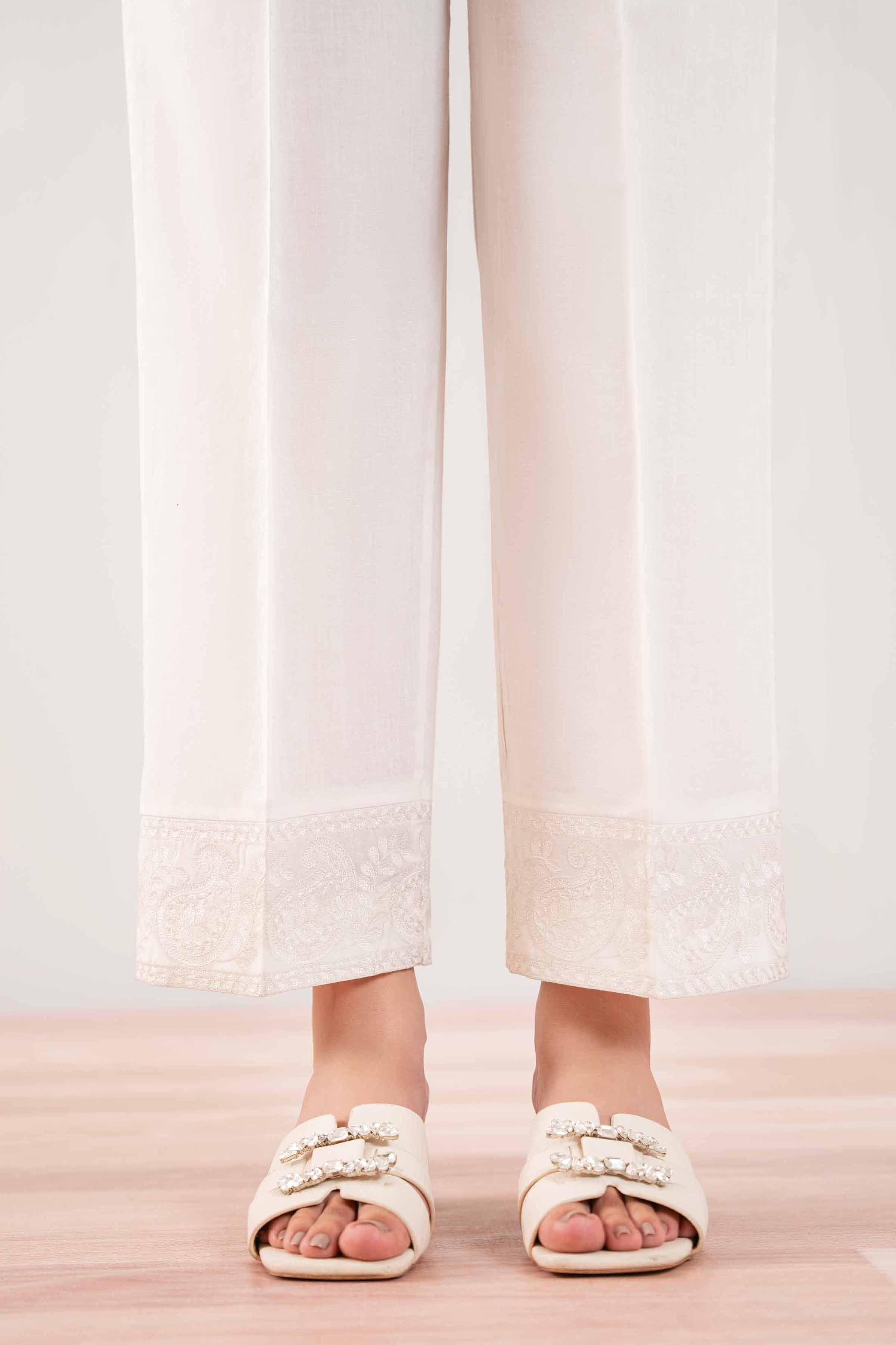 Embroidered Trousers - PS25-172