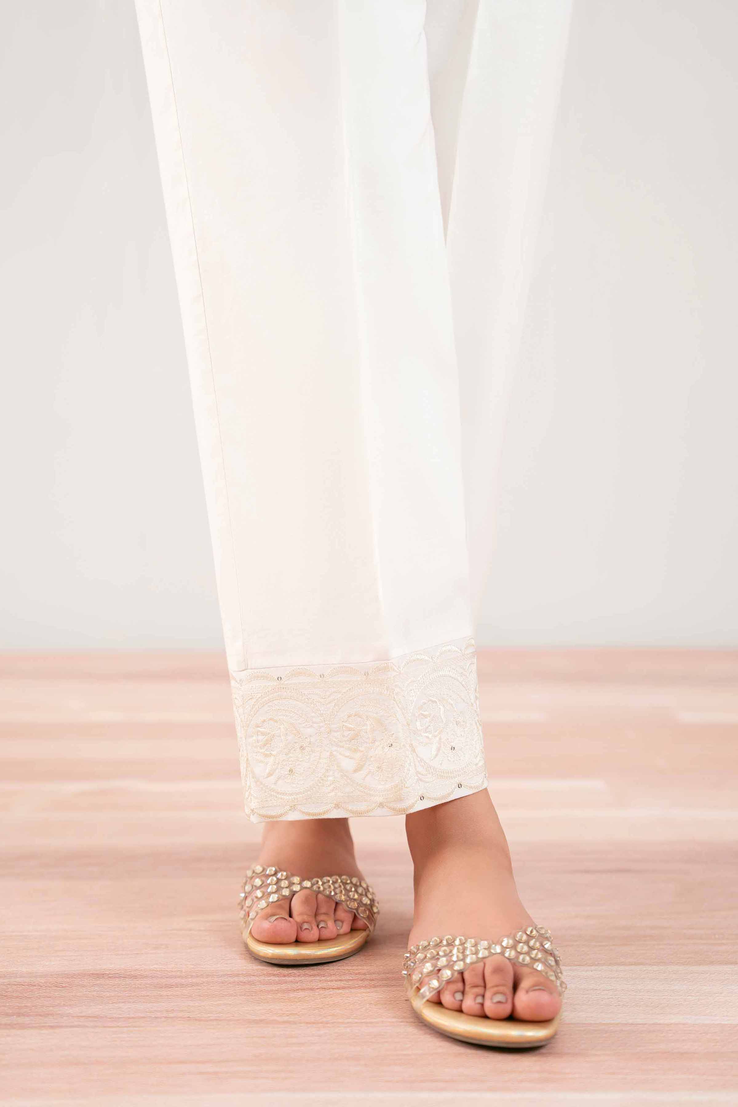 Embroidered Trousers - PS25-173