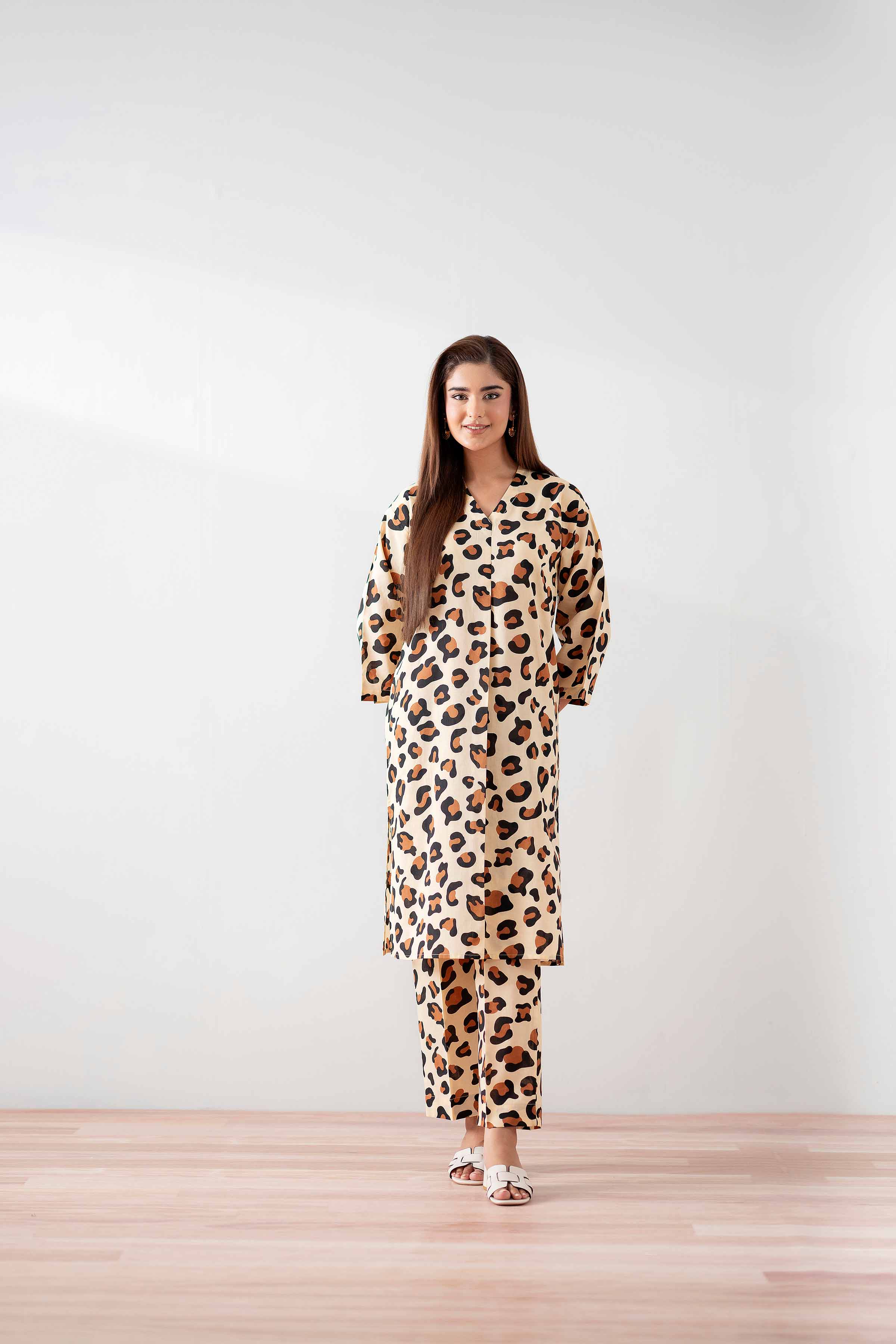 2 Piece - Printed Suit - PS25-216