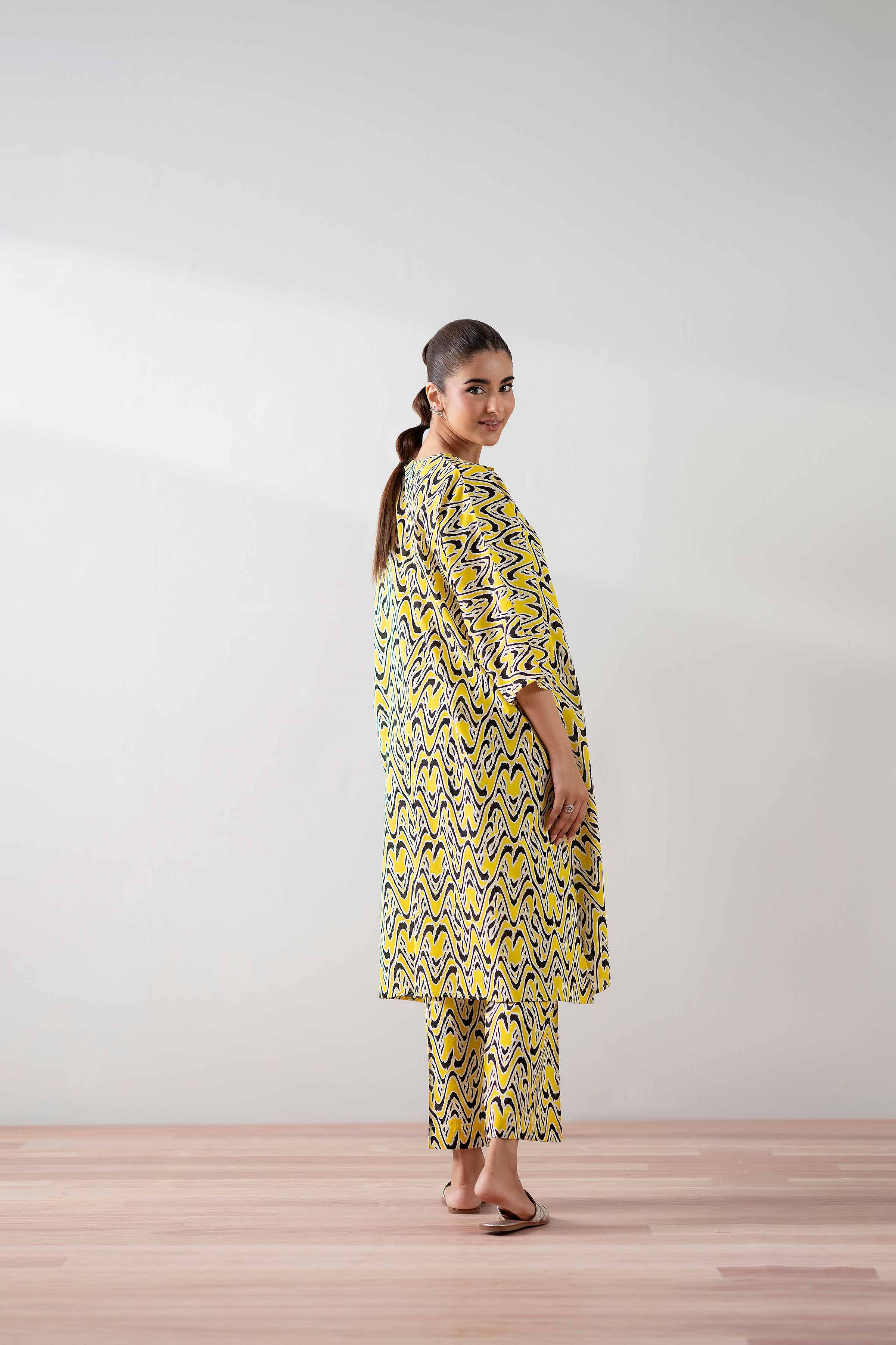 2 Piece - Printed Suit - PS25-217