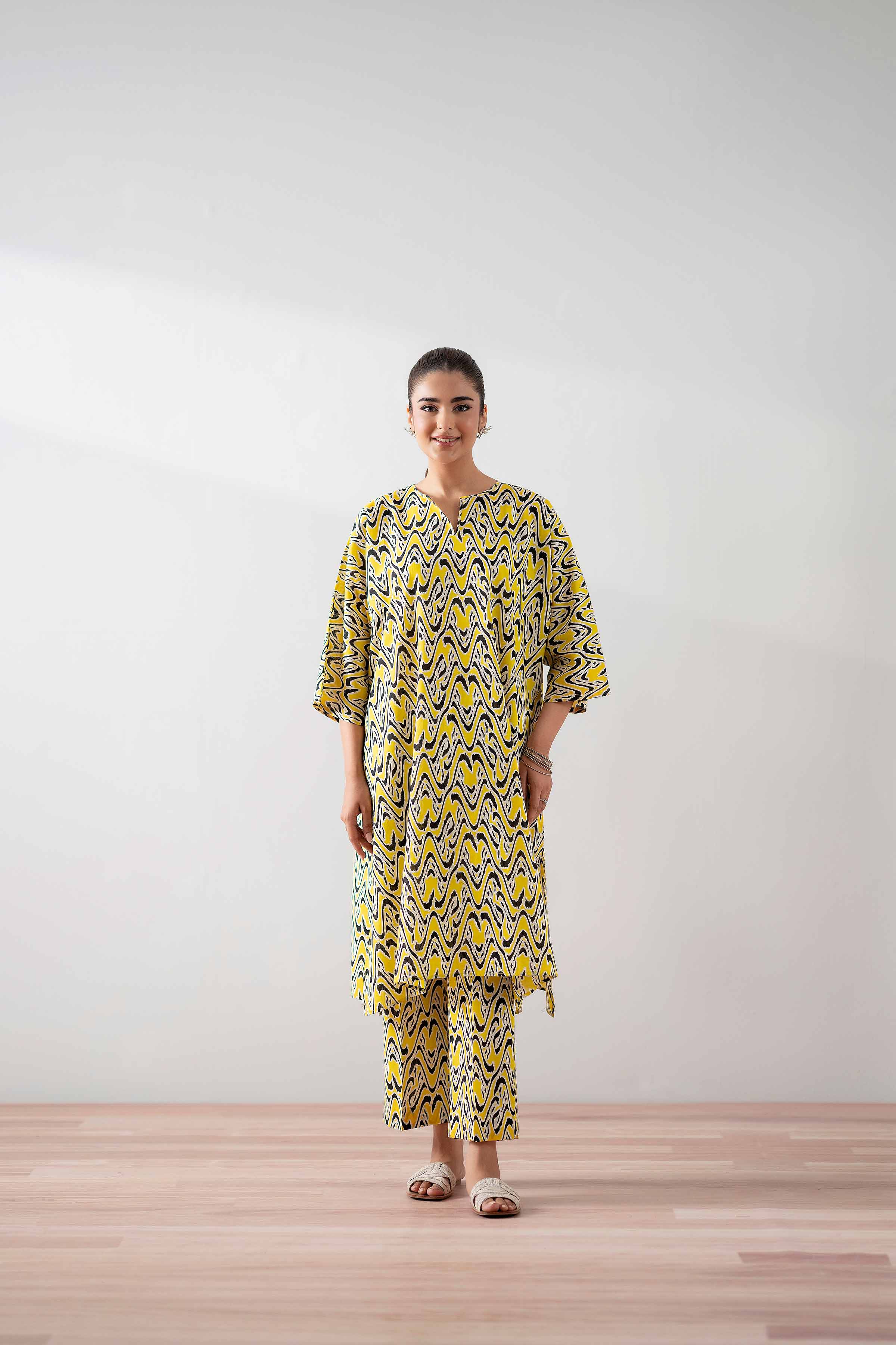 2 Piece - Printed Suit - PS25-217