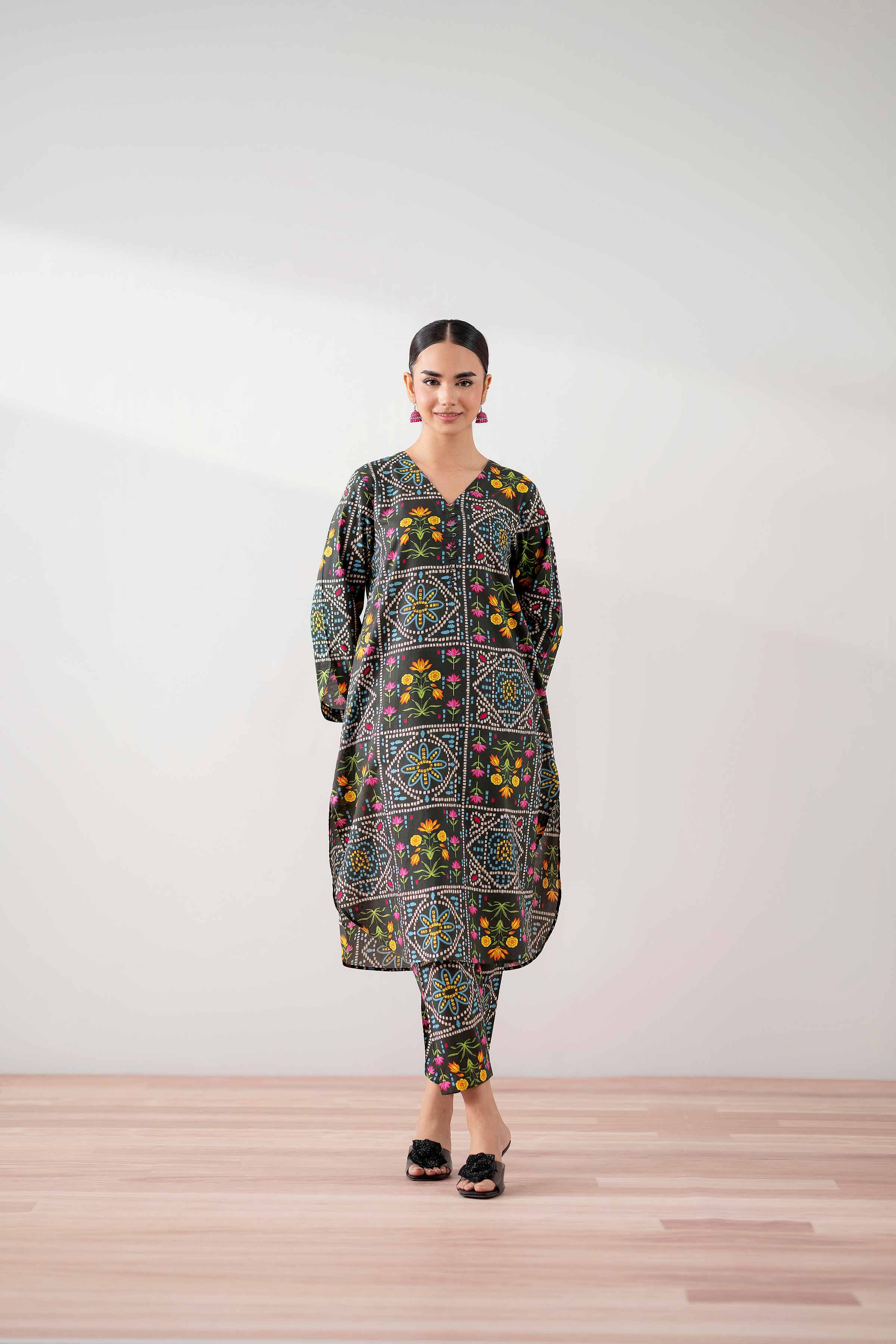 2 Piece - Printed Suit - PS25-225