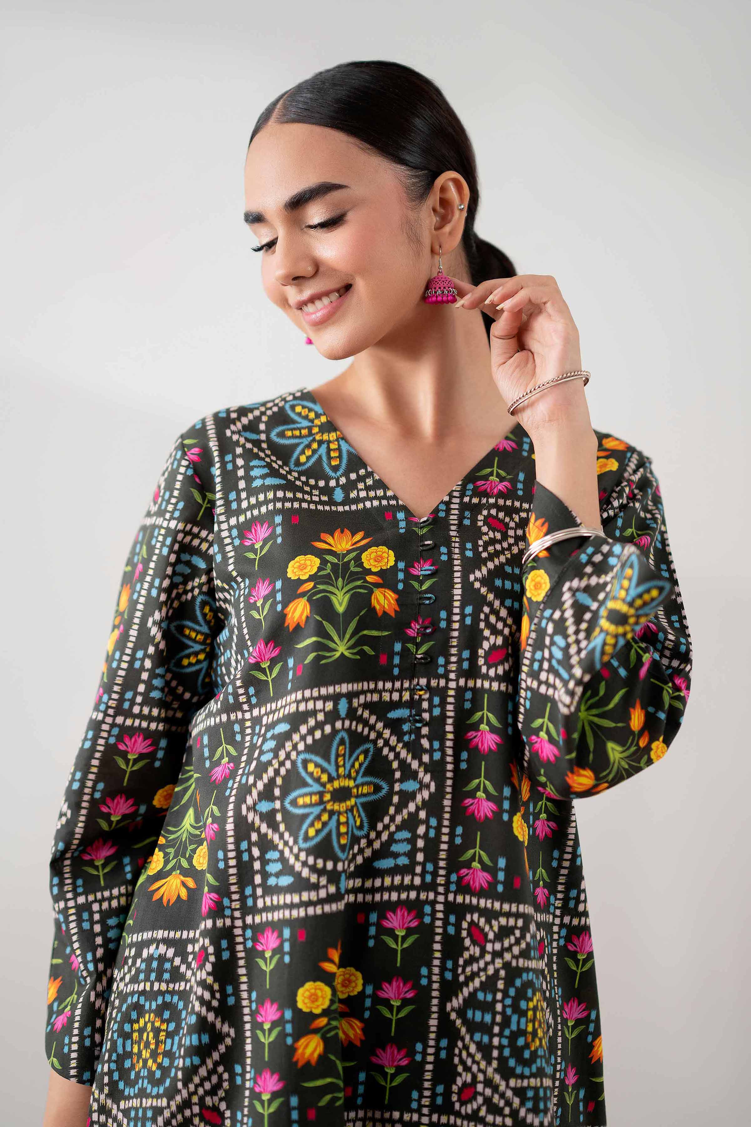 2 Piece - Printed Suit - PS25-225