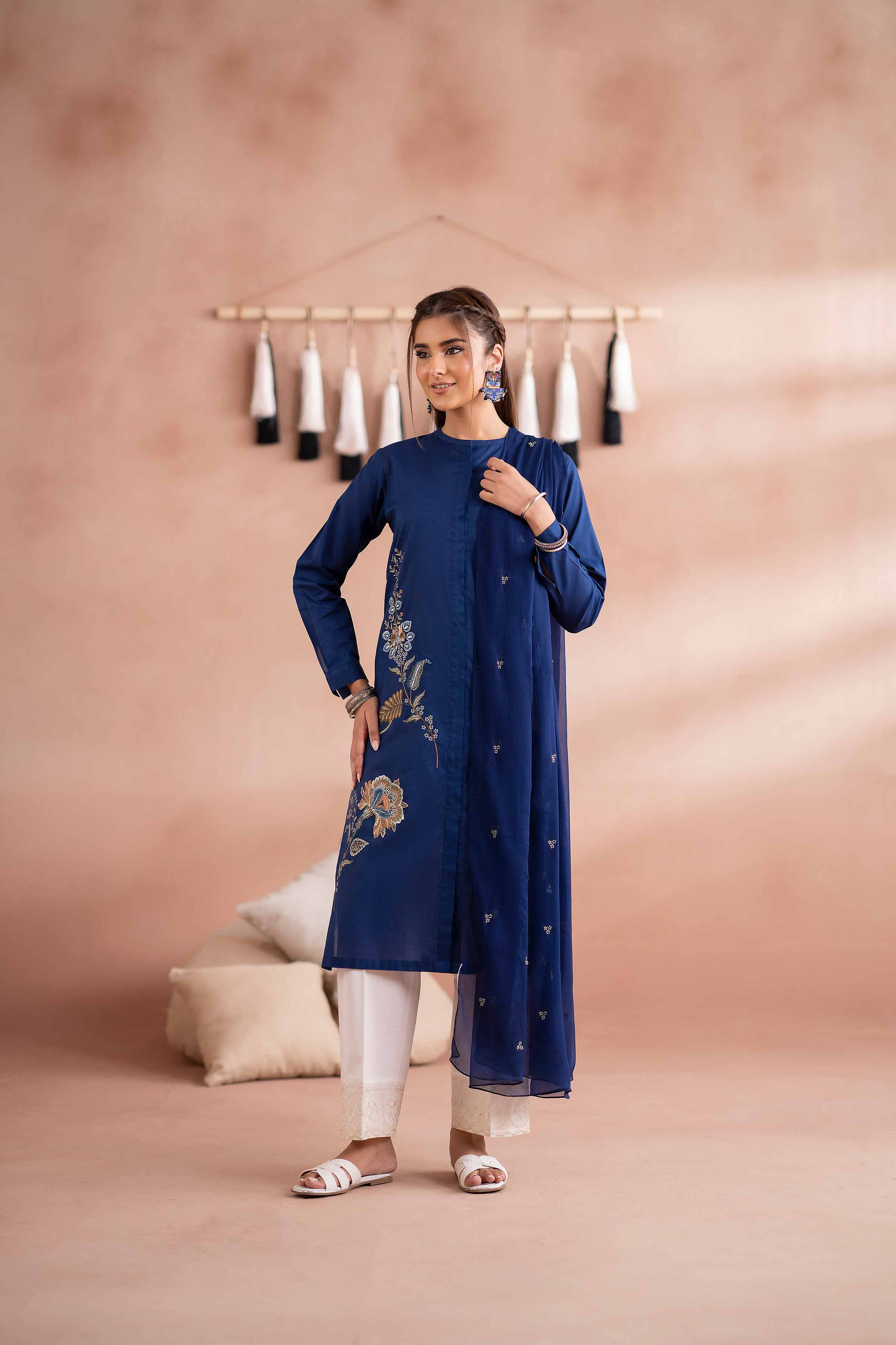 Nishat Linen UAE - Embroidered Shirt - PS25-265