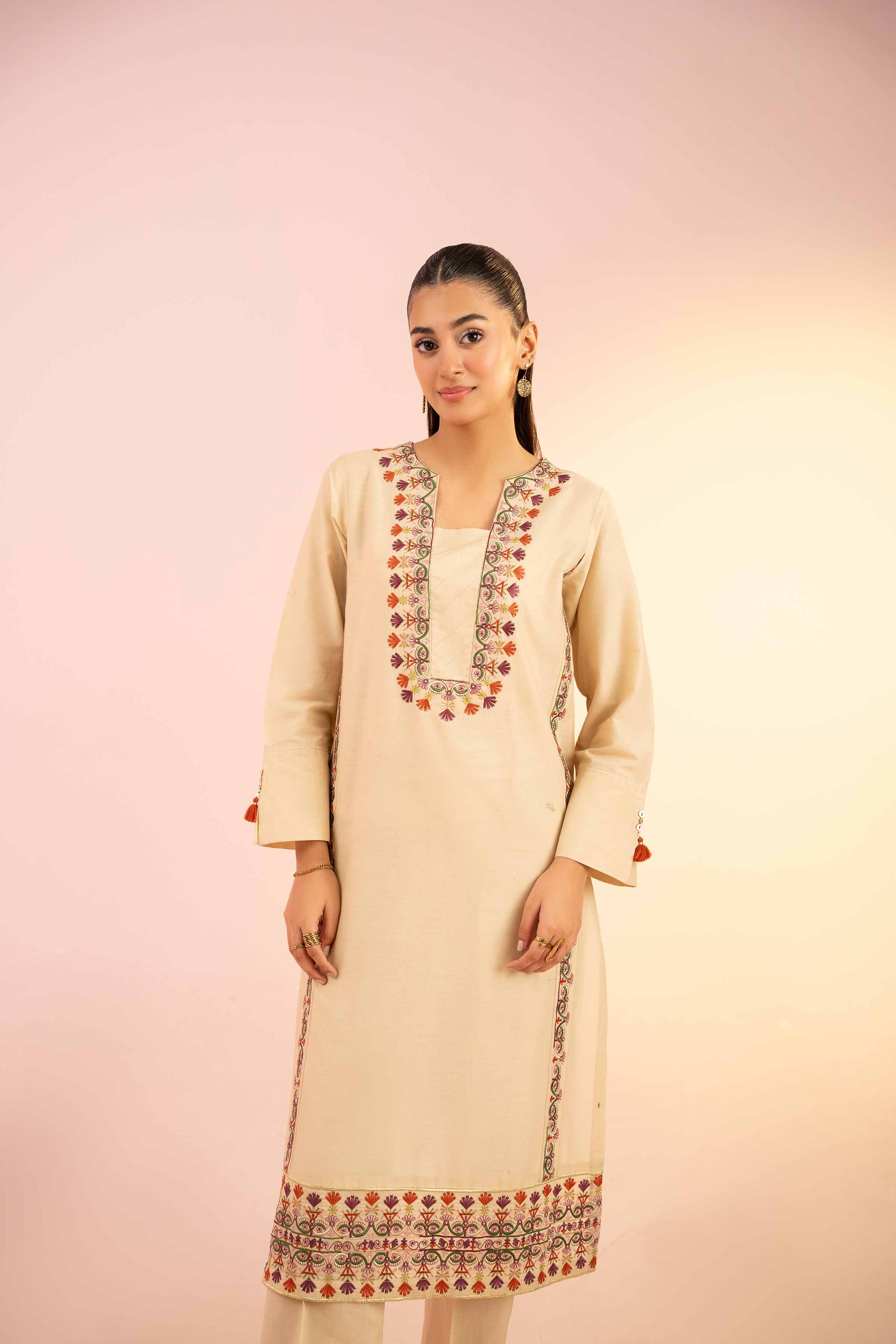 2 Piece - Embroidered Suit - PS25-38