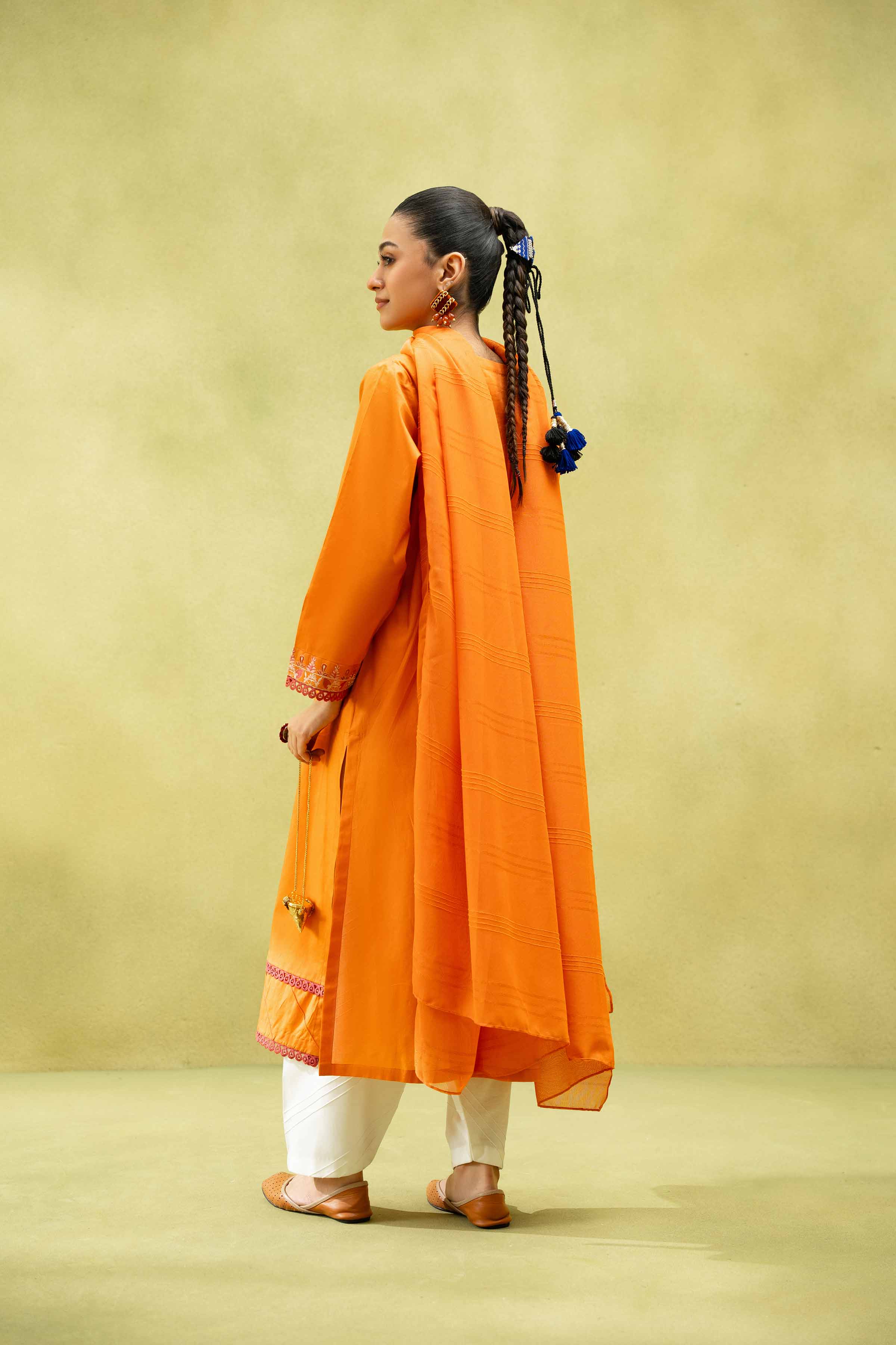 2 Piece - Embroidered Suit - PS25-63