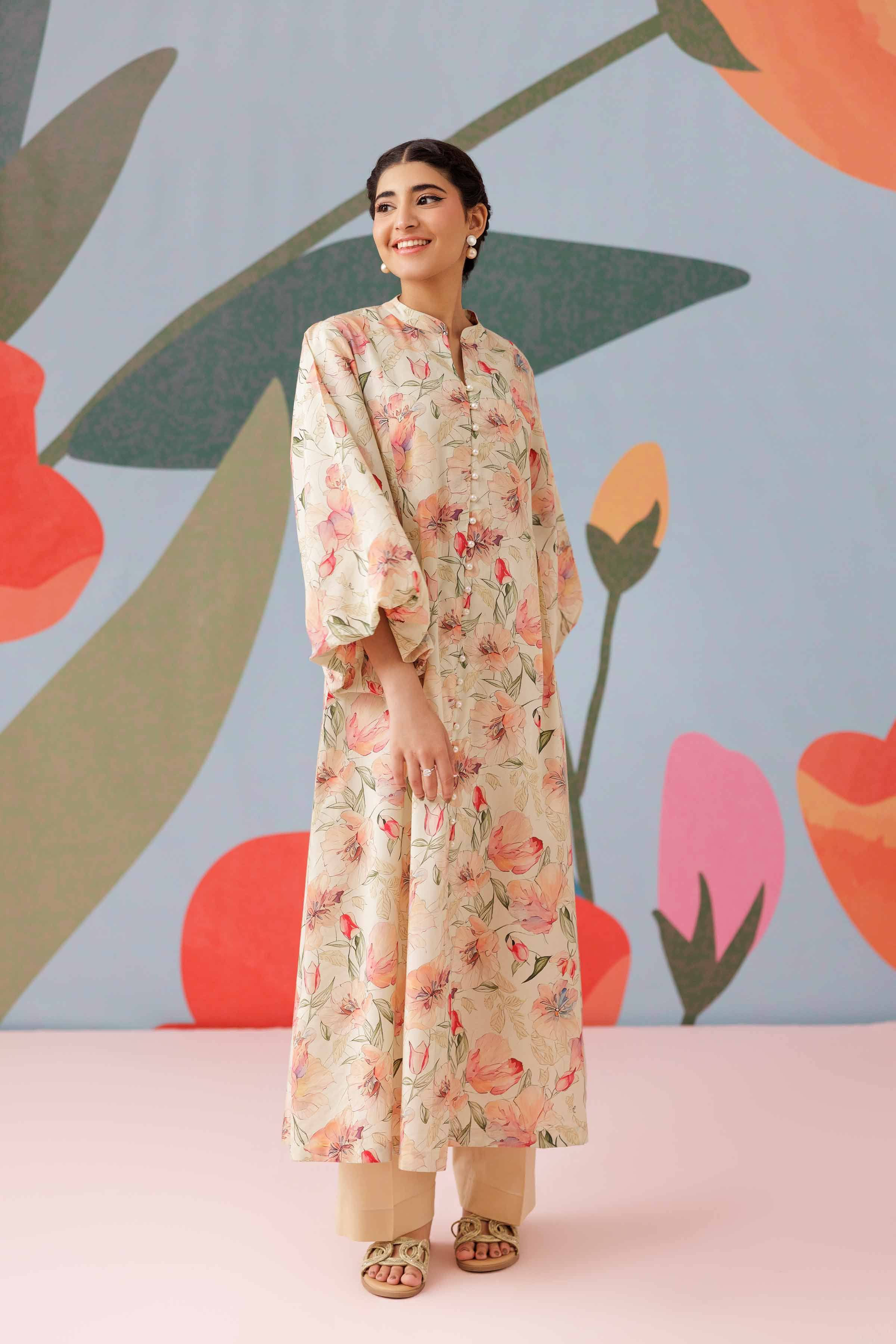 Printed Dress - PS25-72