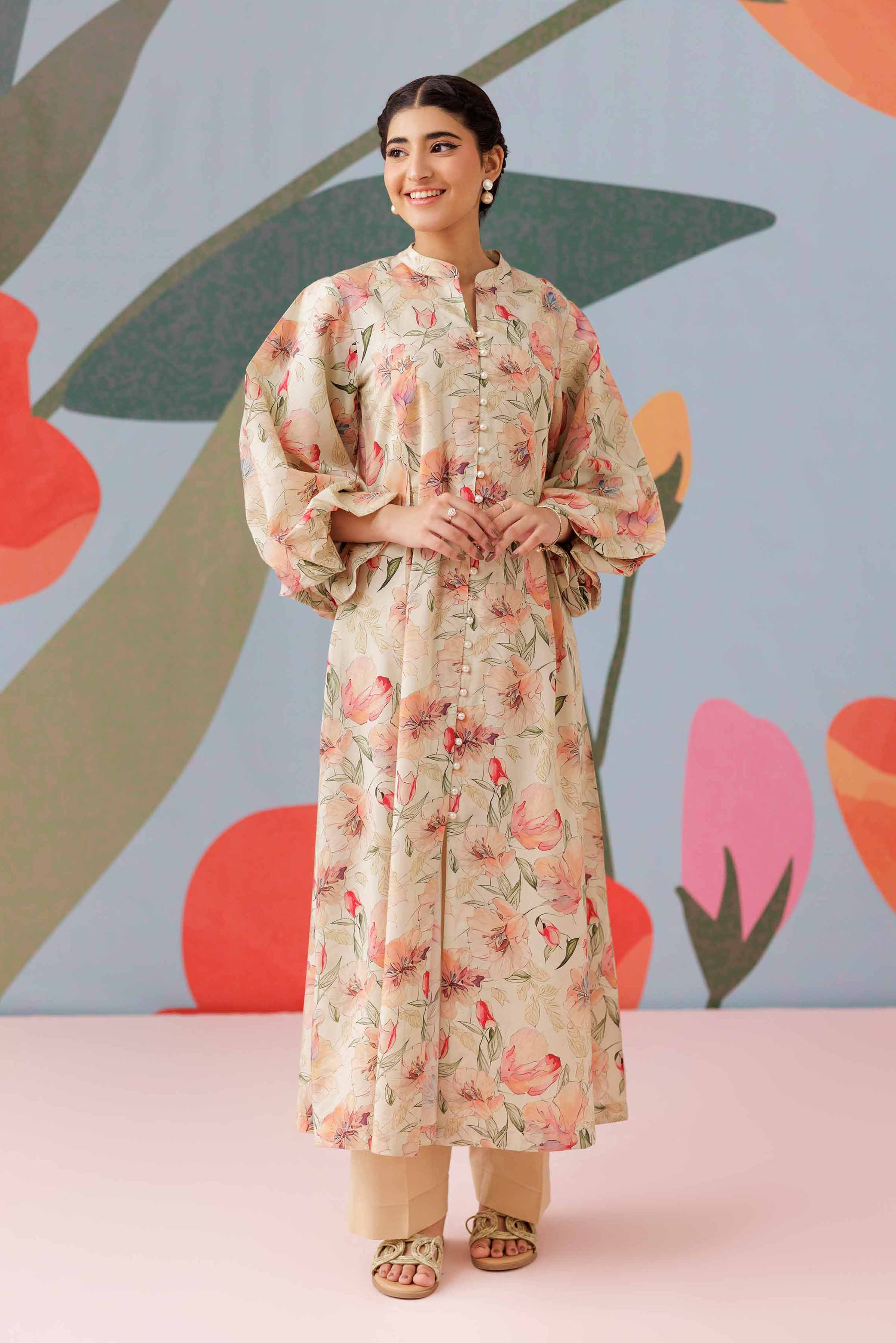 Printed Dress - PS25-72