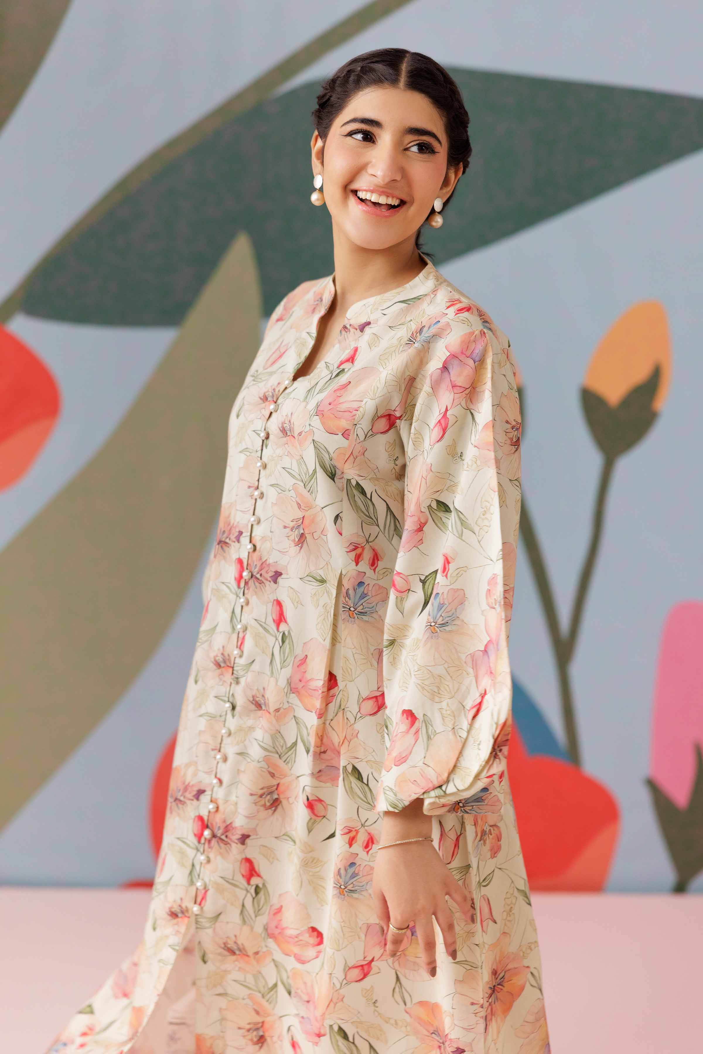 Printed Dress - PS25-72