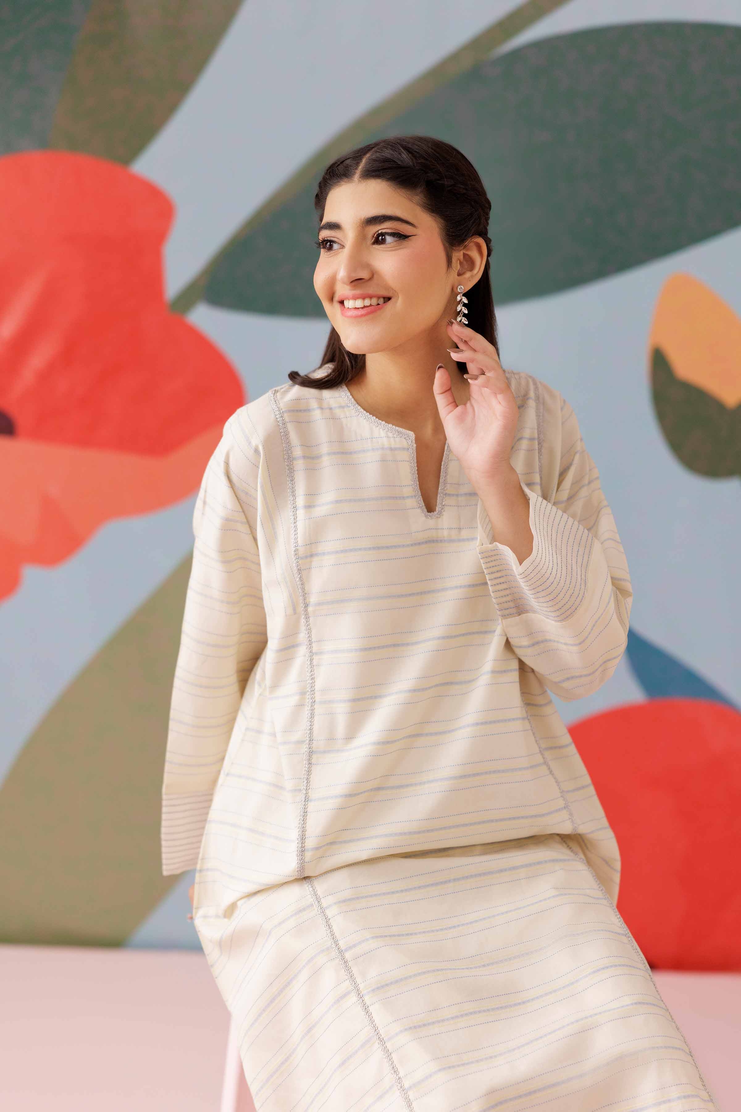 2 Piece - Printed Suit - PS25-82