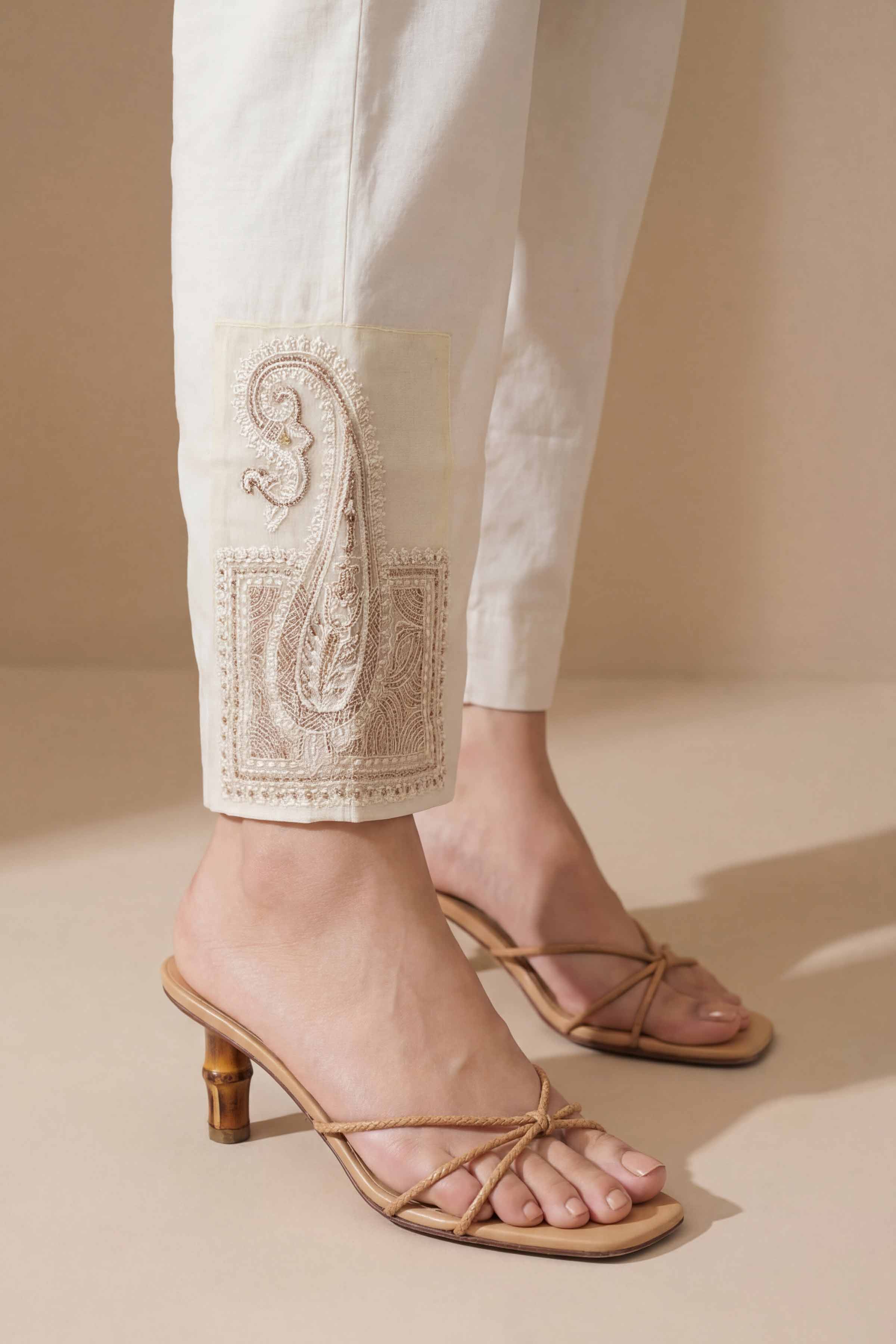 Embroidered Pants - PS26-184