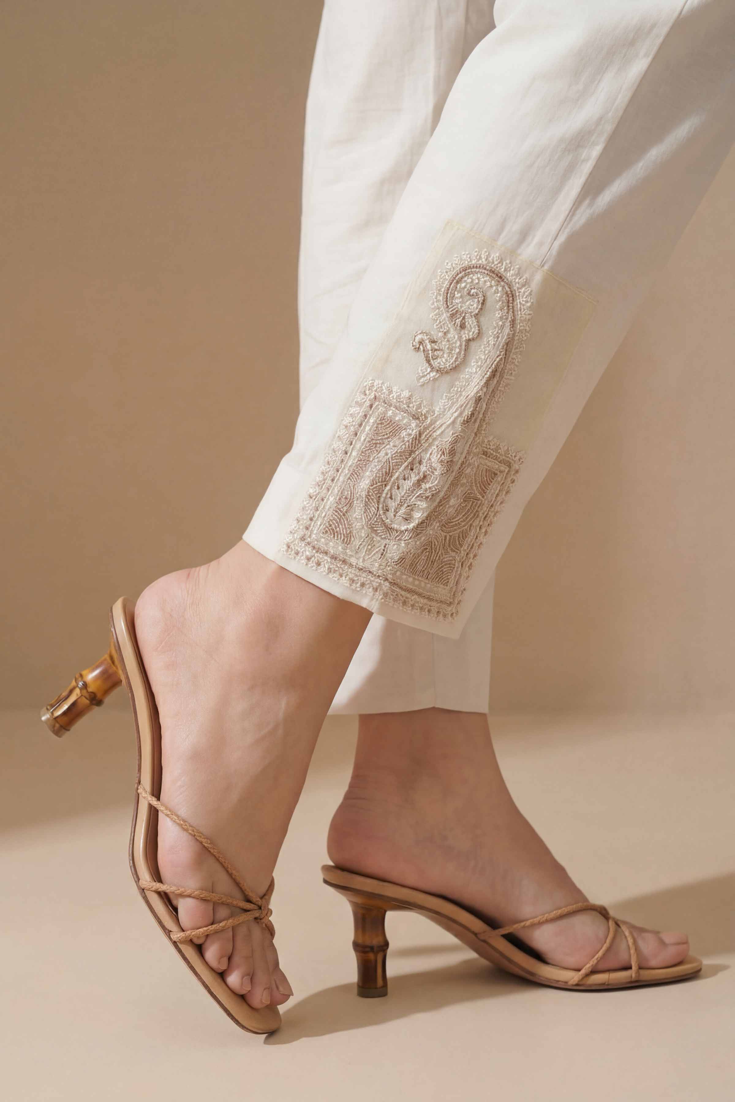 Embroidered Pants - PS26-184