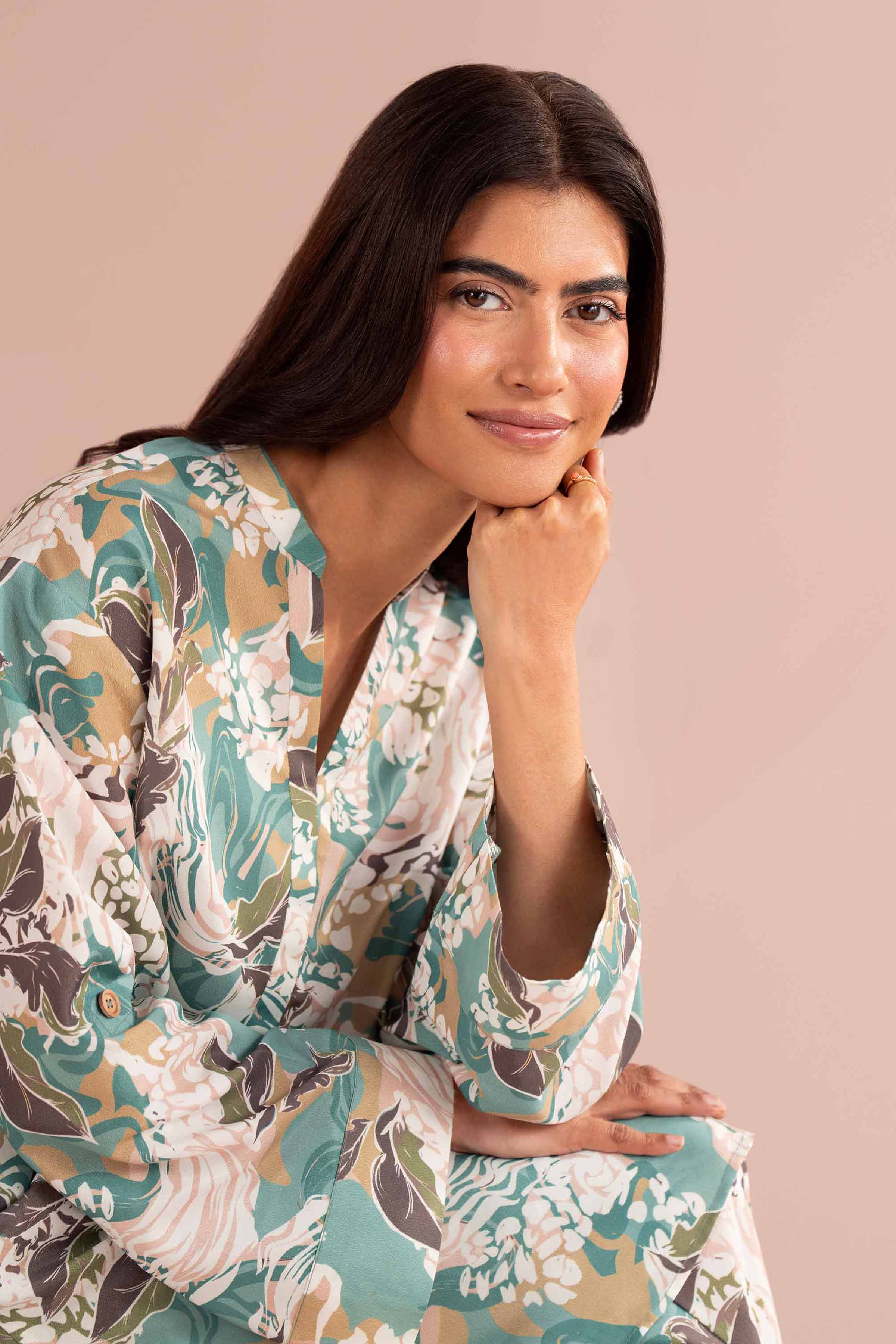 2 Piece - Printed Suit - PS26-71