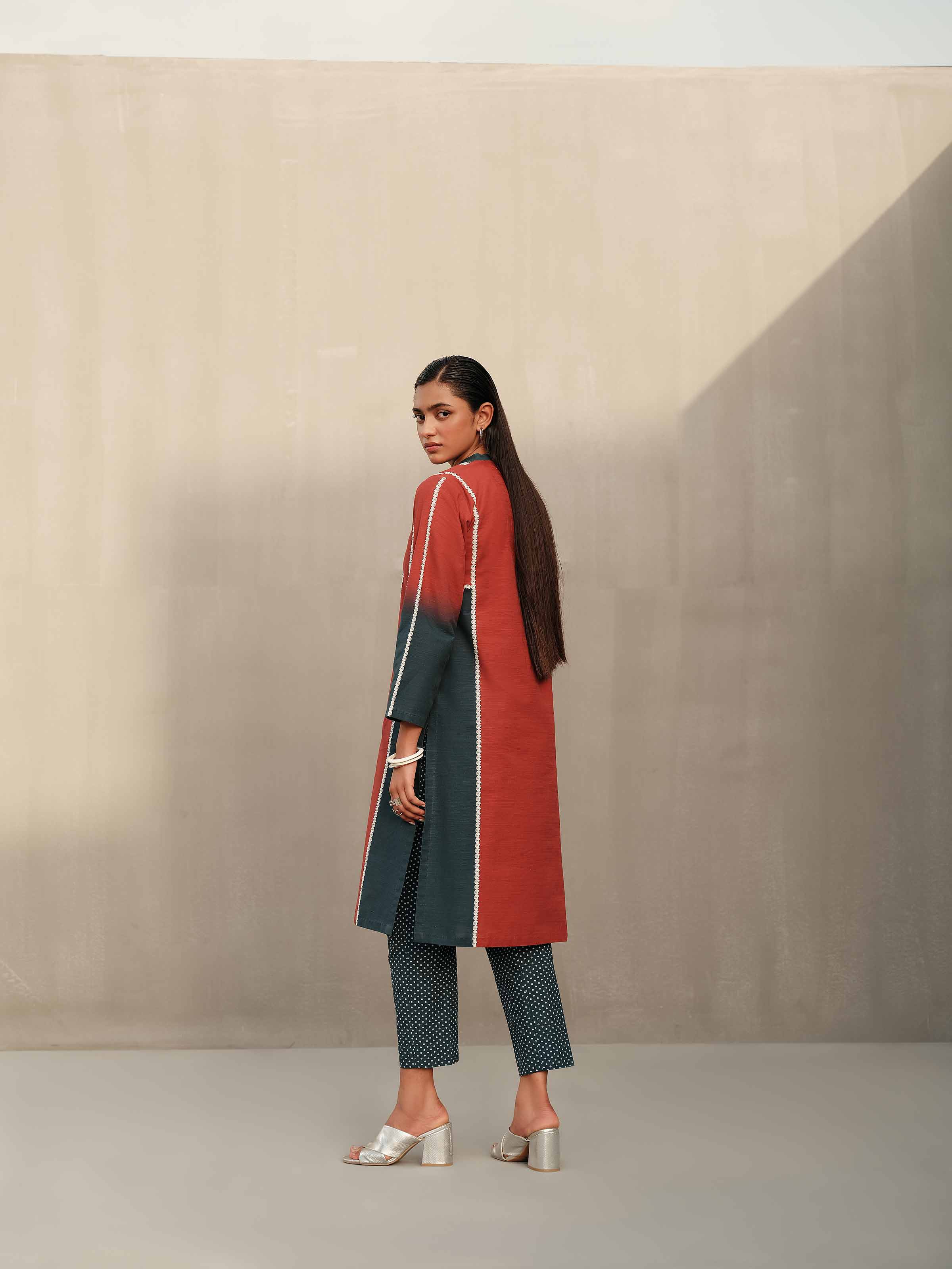 2 Piece - Printed Suit - PW23-173